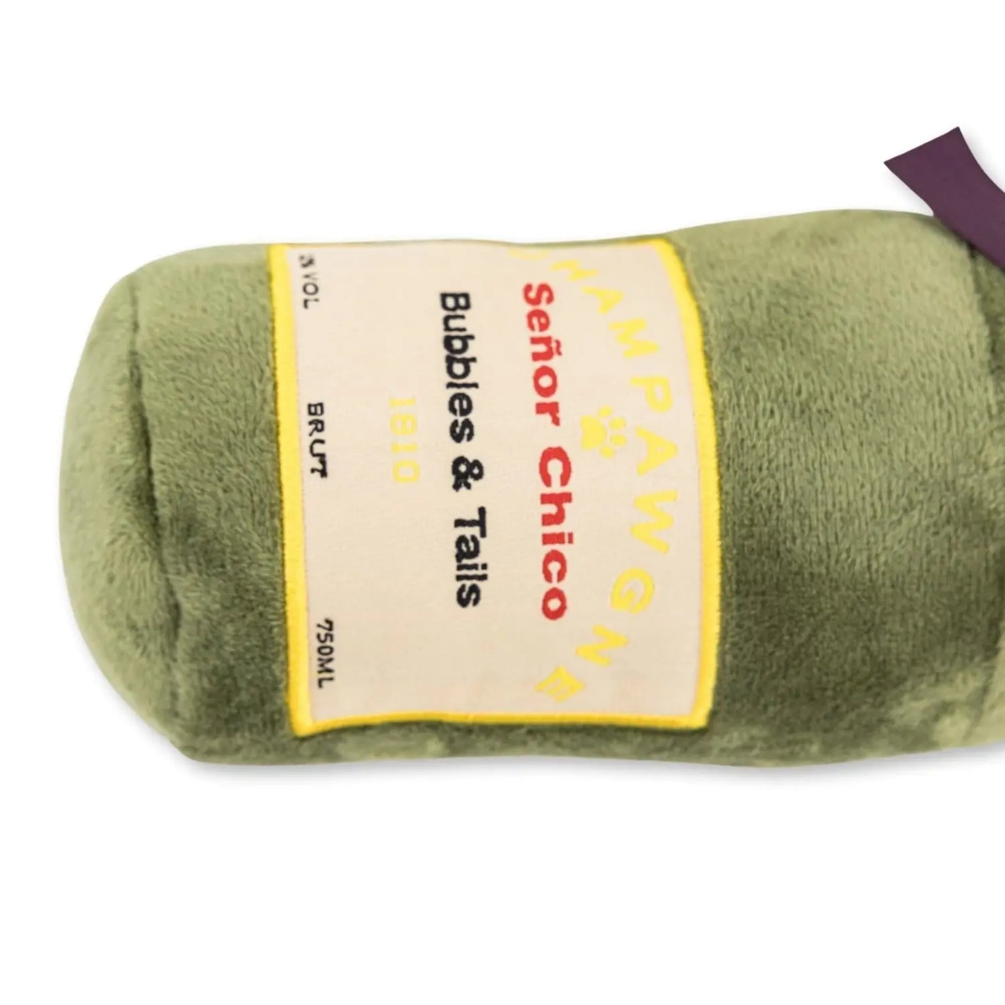 Champawgne-Cheers Plush Dog Toy Gift Set – with Squeaker & Crinkle Paper American Pet Supplies