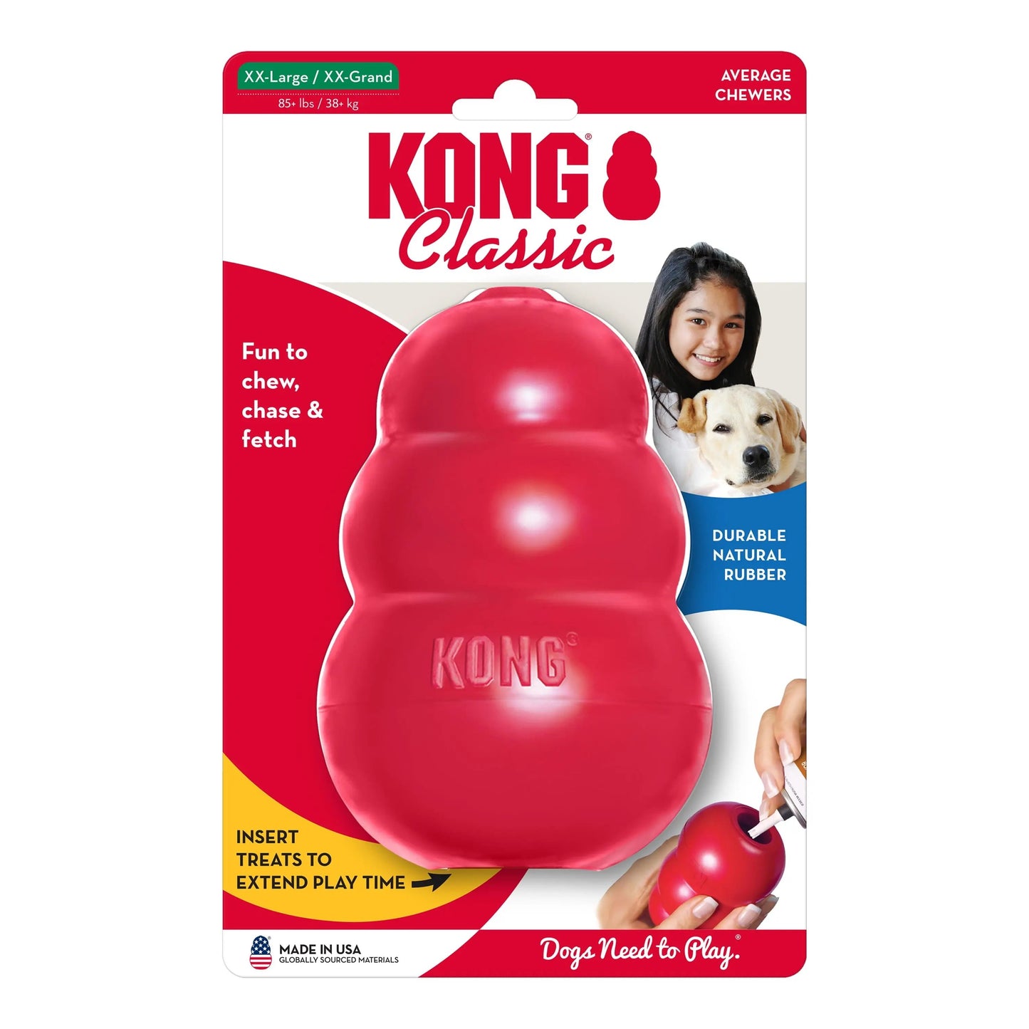 ® Classic Stuffable Dog Chew Toy, XXL