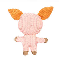 Milou & Lumi Pet Plush Squeaky Toy - Pig