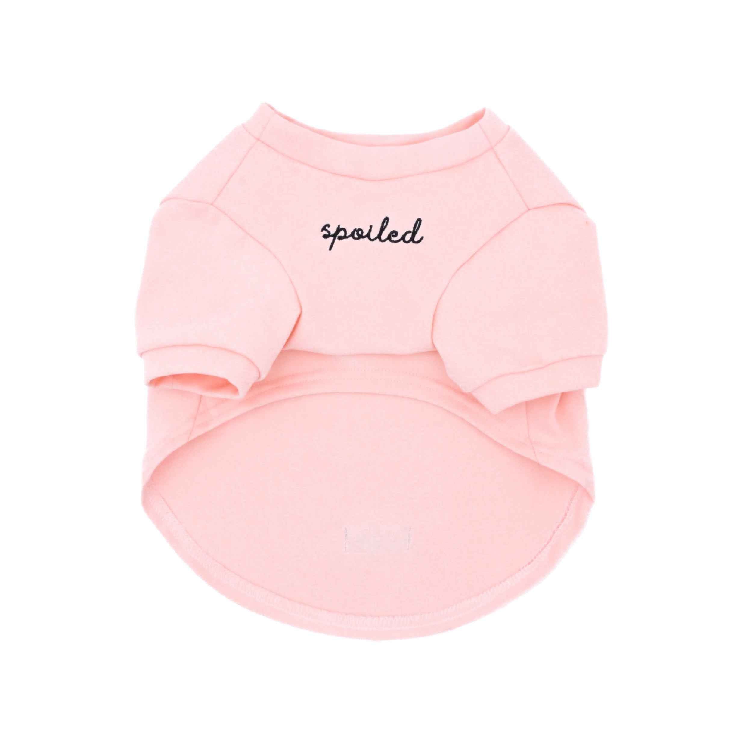 Fur Elise Spoiled Mock Neck Shirt - Blush