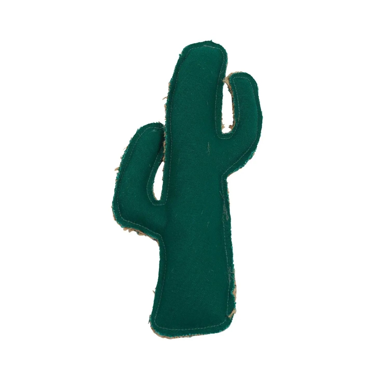 Country Living Canvas & Jute Cactus-Shaped Dog Chew Toy – Durable, Safe and Non-Toxic American Pet Supplies