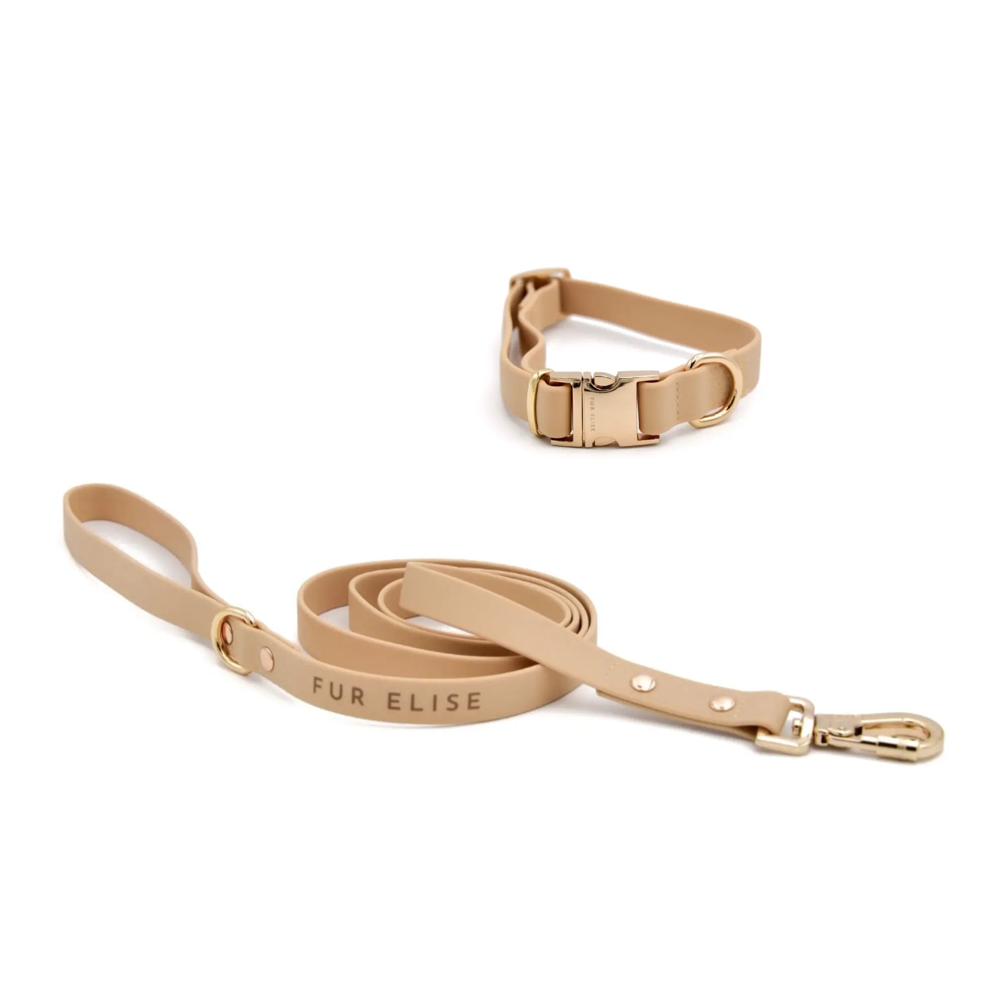 Elise Collar & Leash Set - Sand - K9 Outdoors