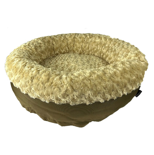 Dog Bed Round Bolster Furvana™ American Dog