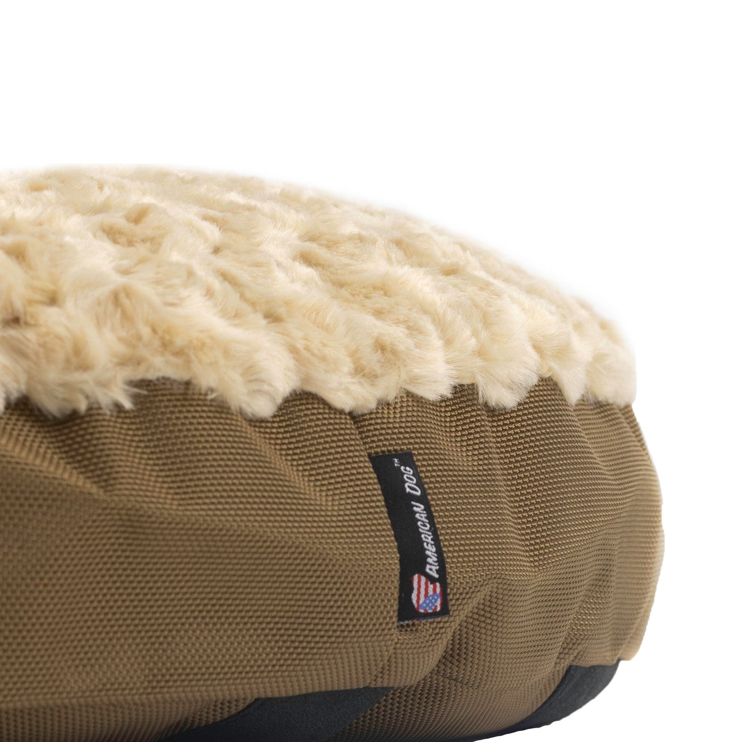 Dog Bed Round Base Furvana™ American Dog