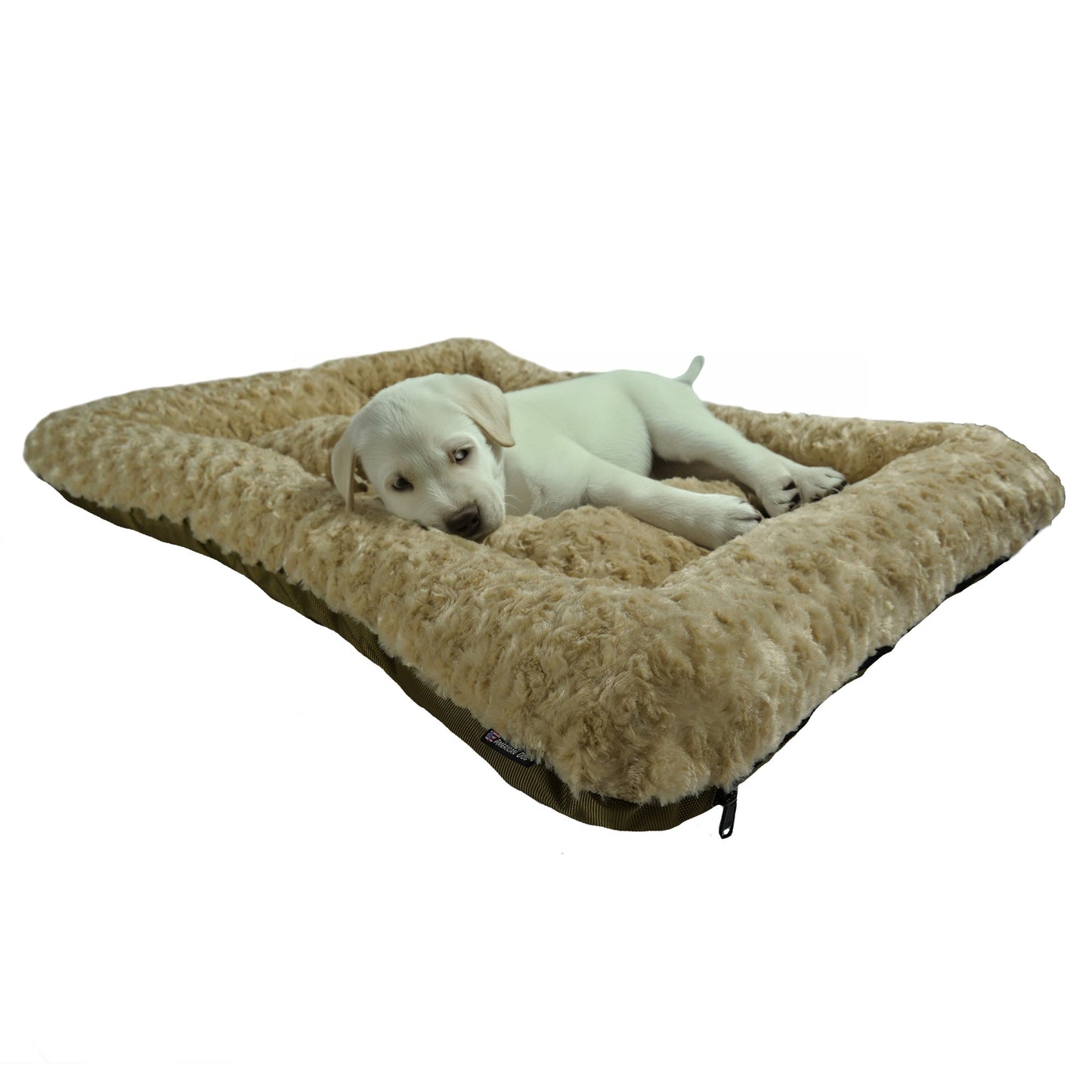 Dog Bed Rectangle Bolster Furvana™ 'Cloud' American Dog