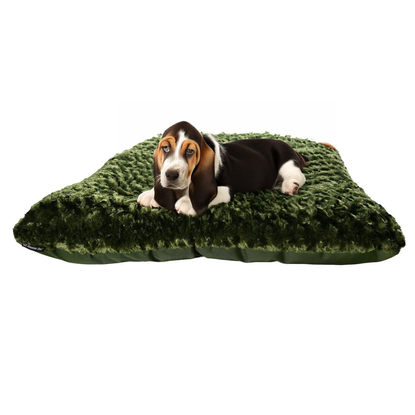 Dog Bed Rectangle Bolster Furvana™ 'Cloud' American Dog