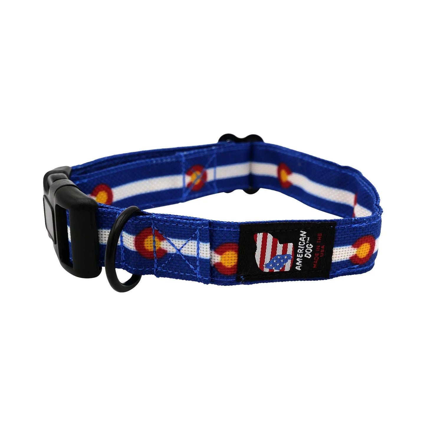 Collars. Ballistic Solids & Print Designs American Dog