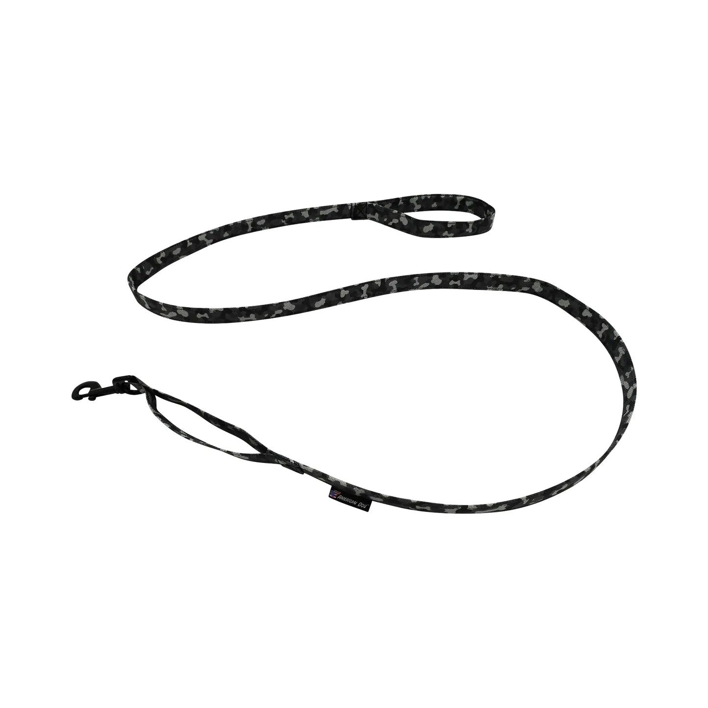 Leashes. Ballistic Solids or Design Prints American Dog
