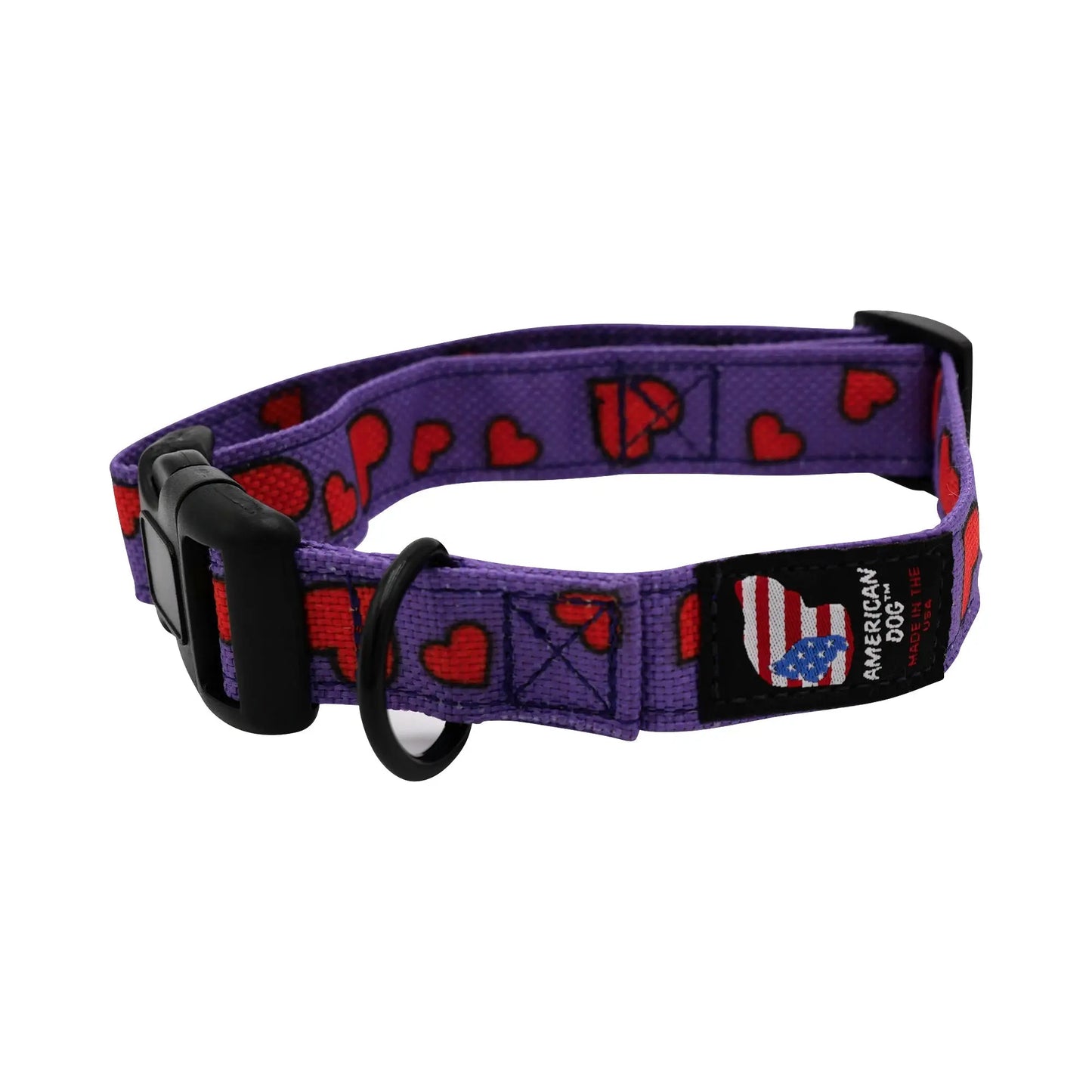 Collars. Ballistic Solids & Print Designs American Dog
