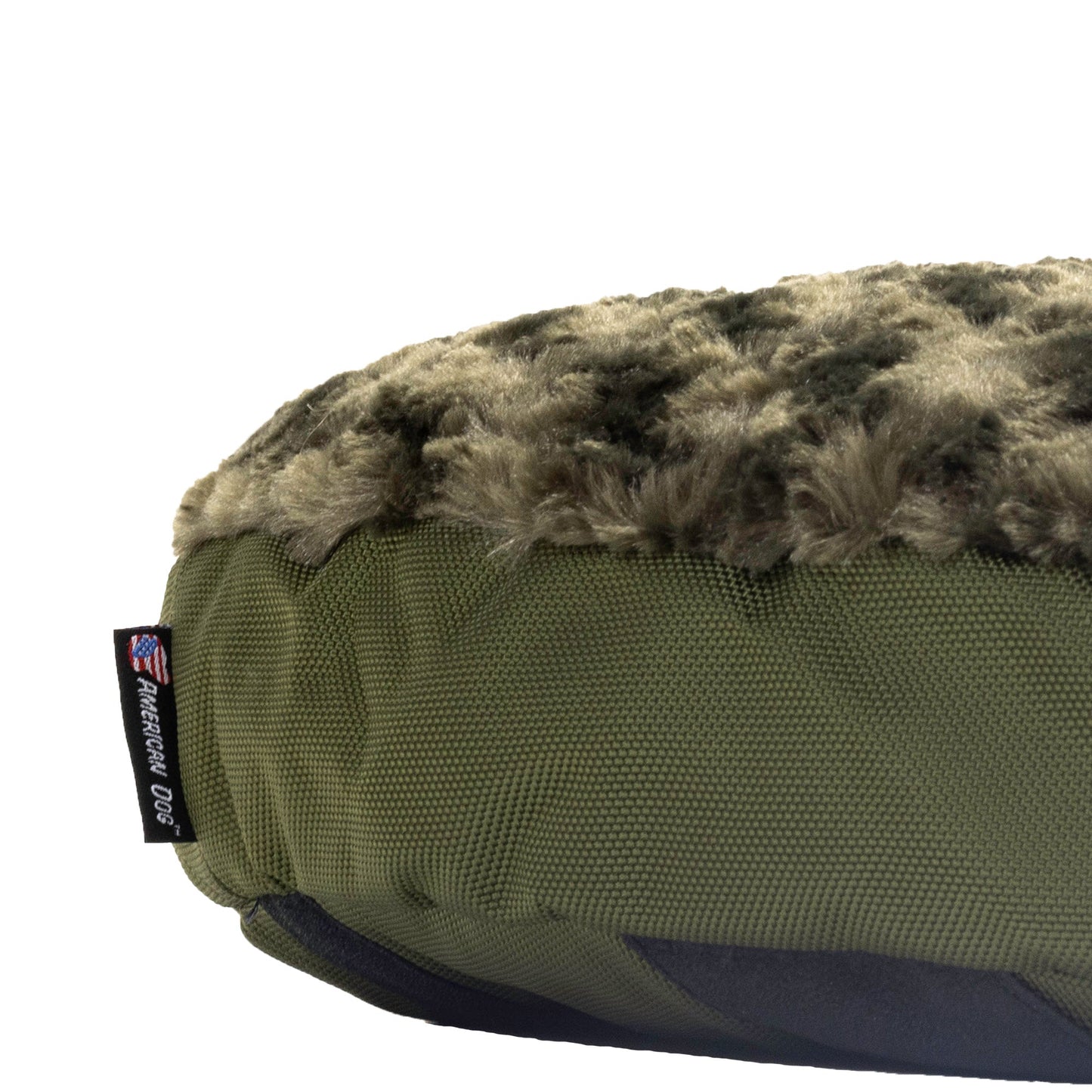 Dog Bed Round Base Furvana™ American Dog