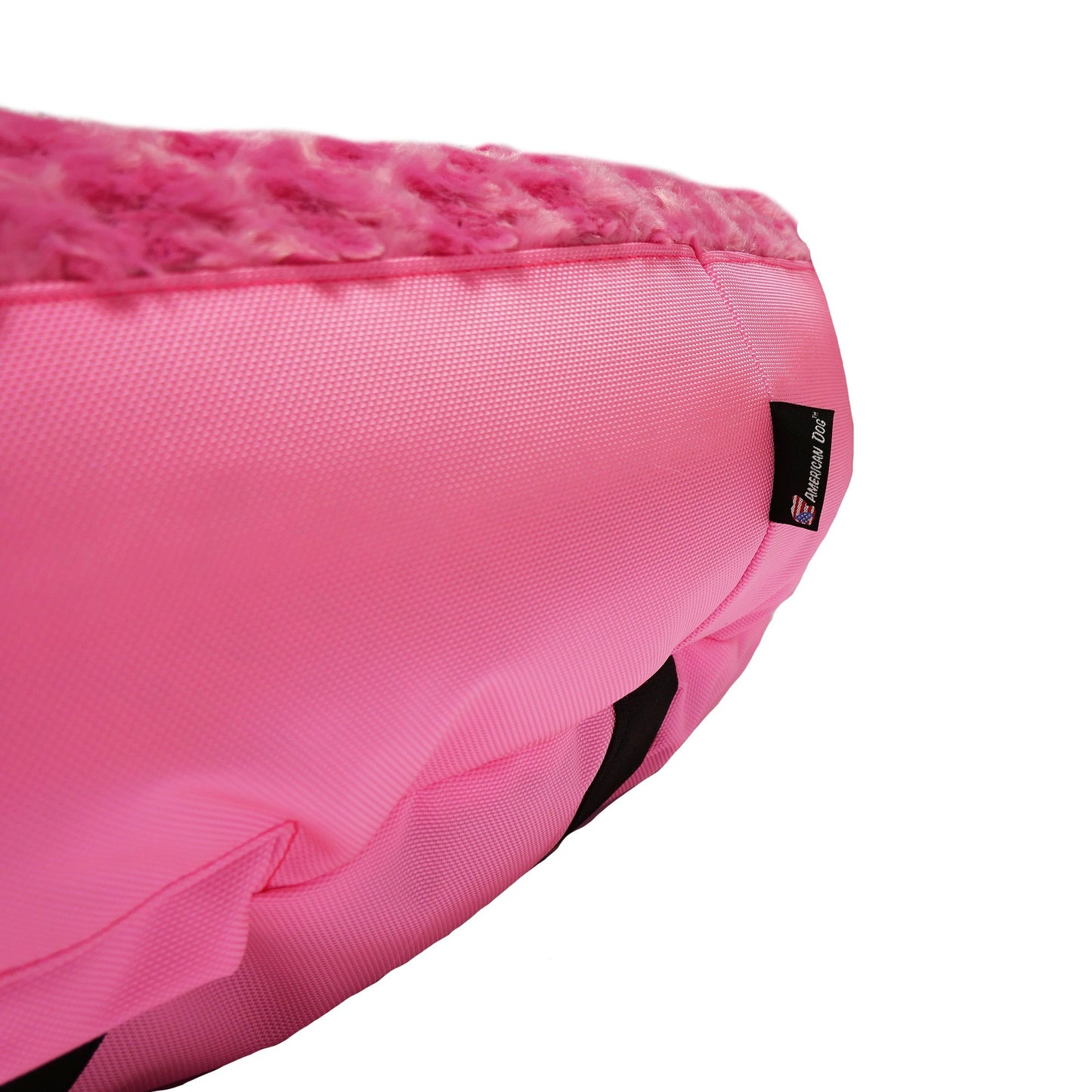 Dog Bed Round Bolster Furvana™ 'Hope' American Dog