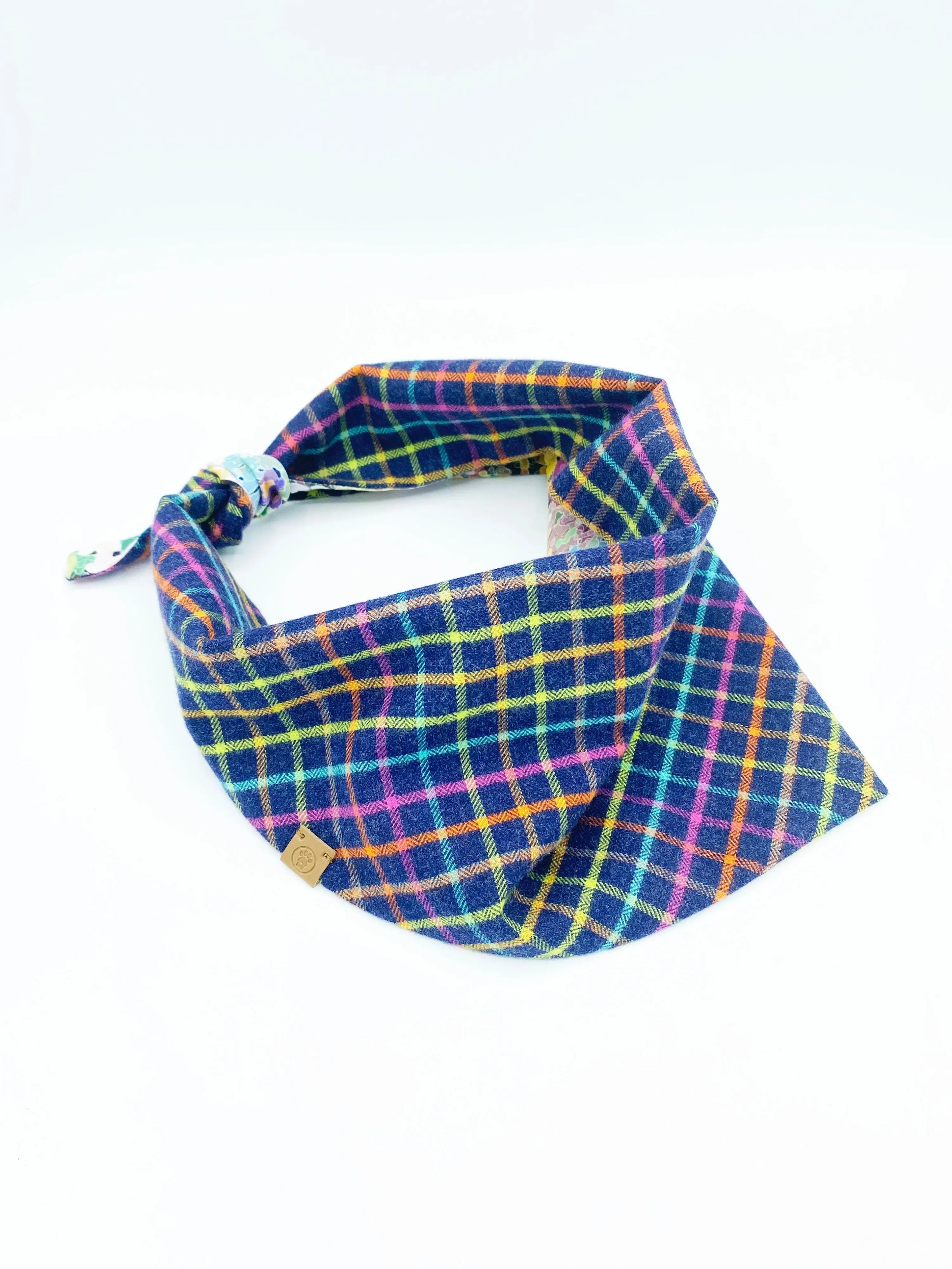 'Brett' Reversible Pet Bandana BESPOKE PAWS