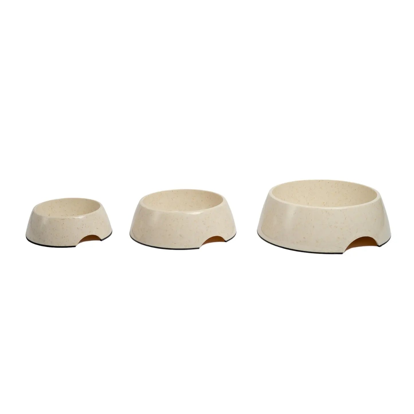 Country Living Set of 2 Natural Fiber Dog Bowls – White Swan American Pet Supplies