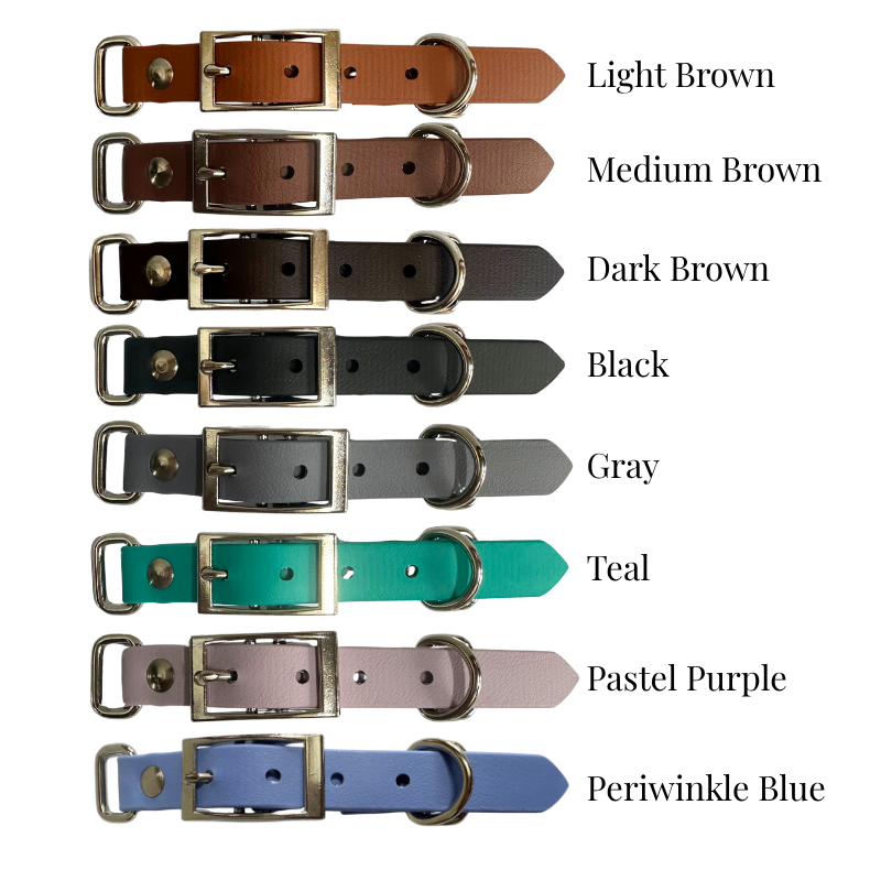 Cobra Braid in Maroon Handmade Dog Collar Pawsh Pup Co.