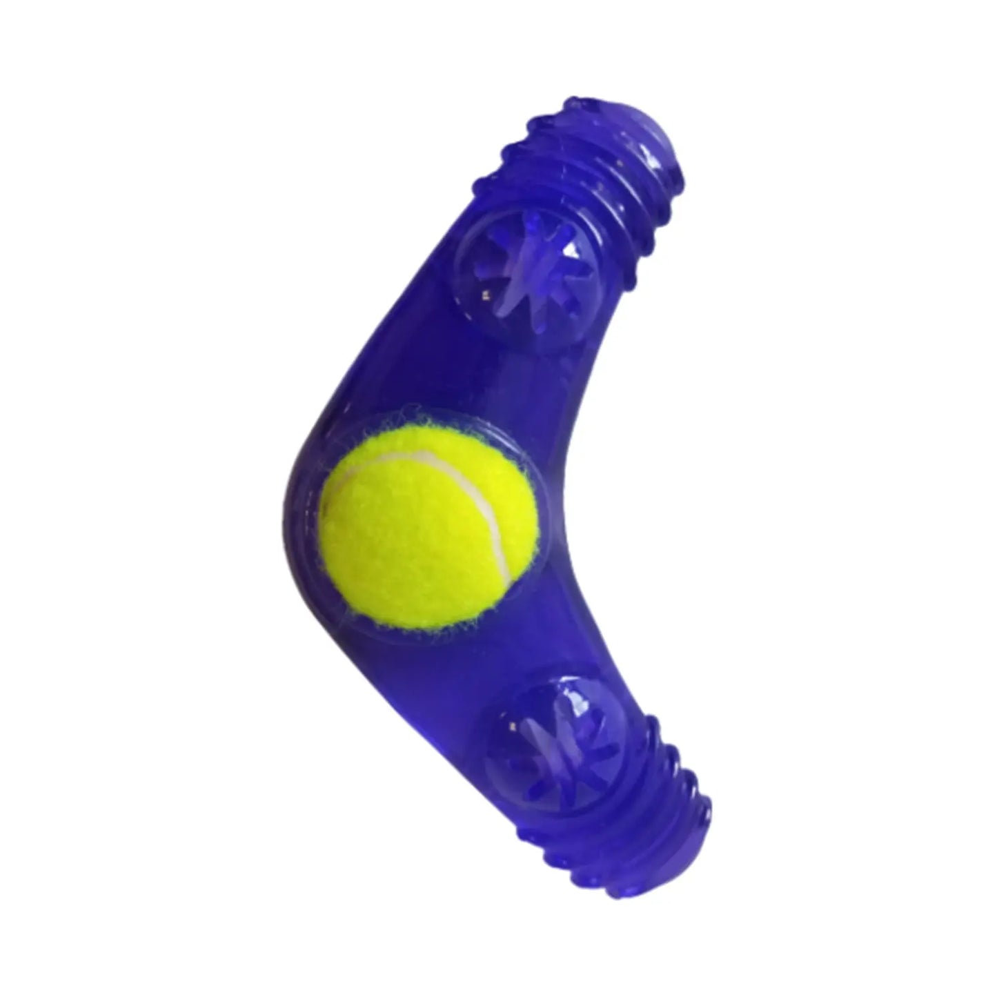 Tennis Ball Dog Toy Variety Pack (Boomerang, 3-Bone Squeaker, Orange Squeaker) American Pet Supplies
