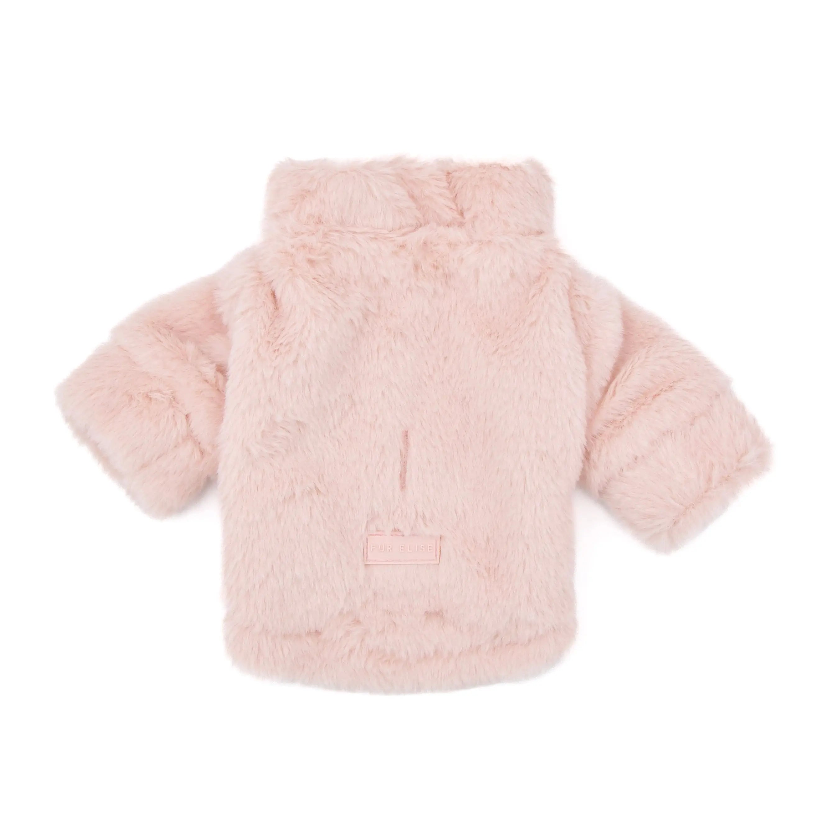 Fur Elise Furi Pet Coat - Rose