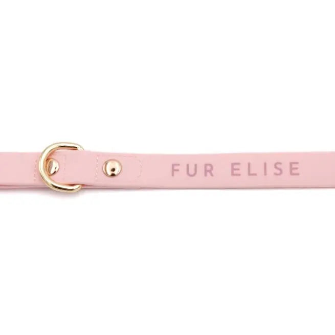 Fur Elise Leash - Rose