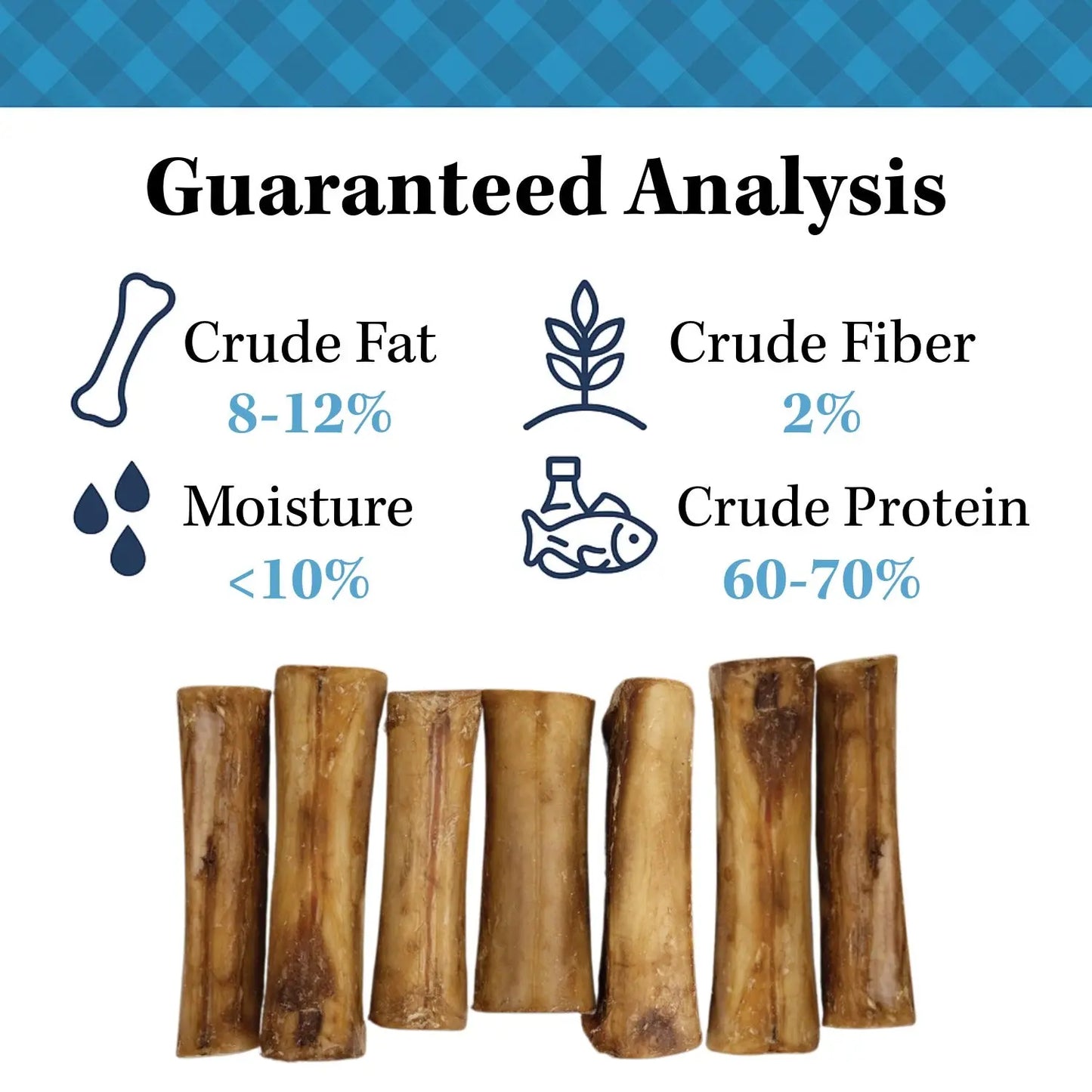 Country Living 5”-6” Beef Center Cut Bones for Dogs – 5 Count Bag – All-Natural, Long-Lasting Dog Chews – Single-Ingredient, High-Protein, Rawhide-Free – Supports Dental Health American Pet Supplies