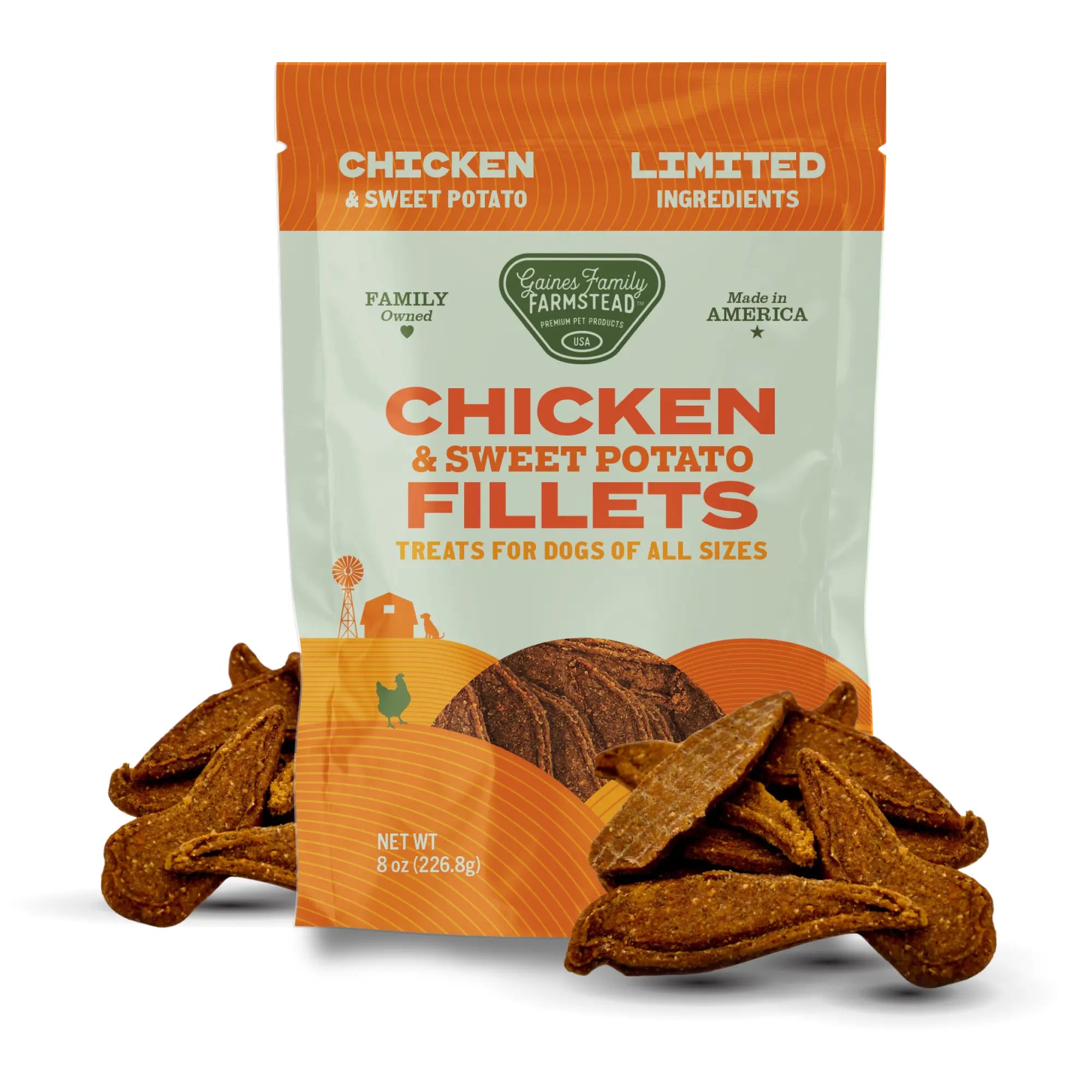 Chicken and Sweet Potato Fillets Gaines Family Farmstead