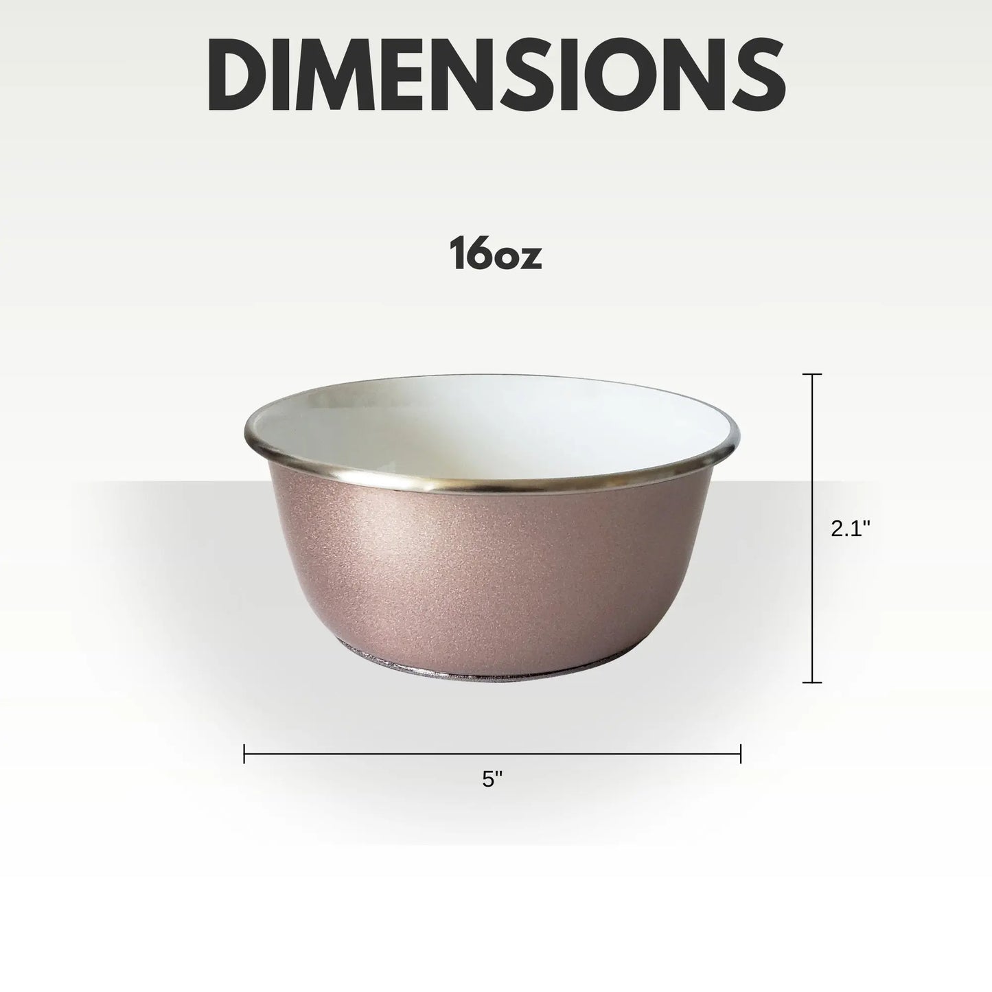 Deep Dog Bowl with Paw Print Design – Stainless Steel Bowl, Ideal for Small, Medium to Large Dogs – Rose Gold American Pet Supplies
