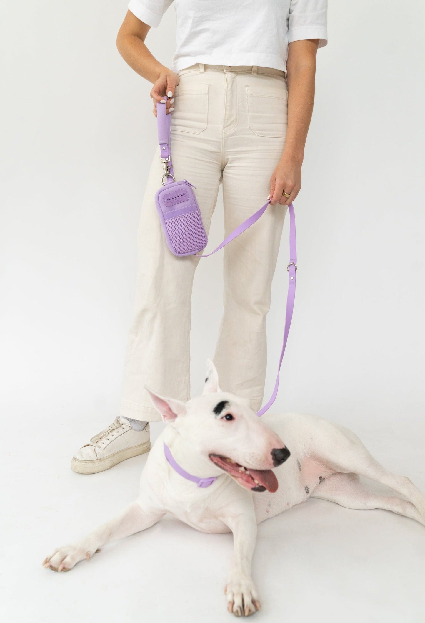 Neoprene Dog Walk Bag with Leash Springland Pets