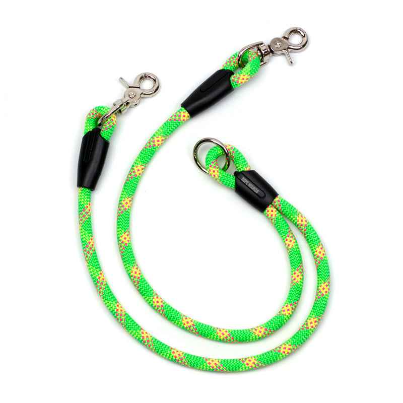 Splitter Dog Leash - Greens/Yellows