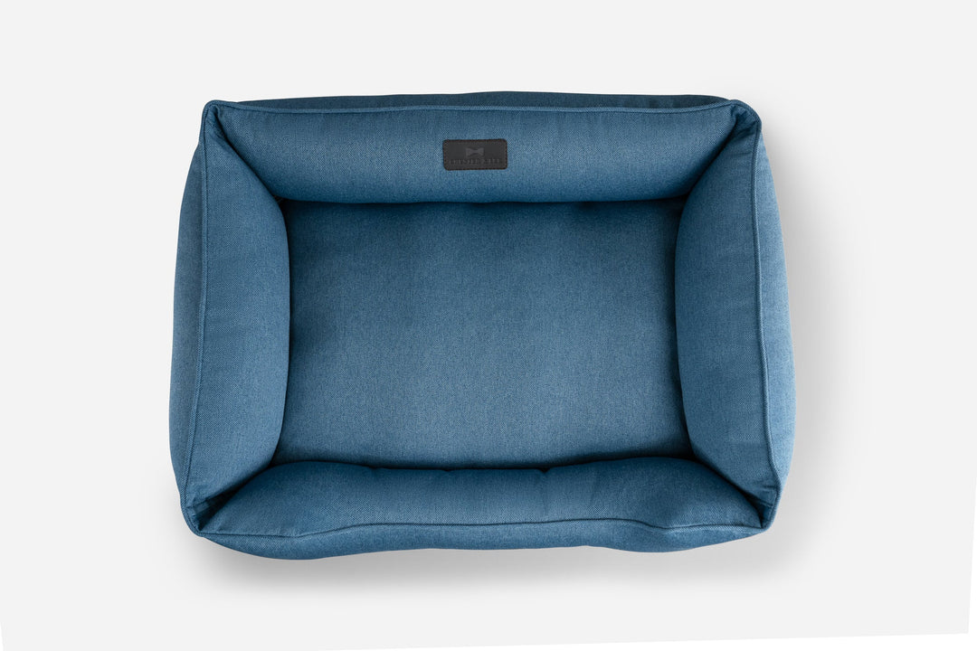 Chester & Lee | Cotton Sleeper Dog Bed Denim