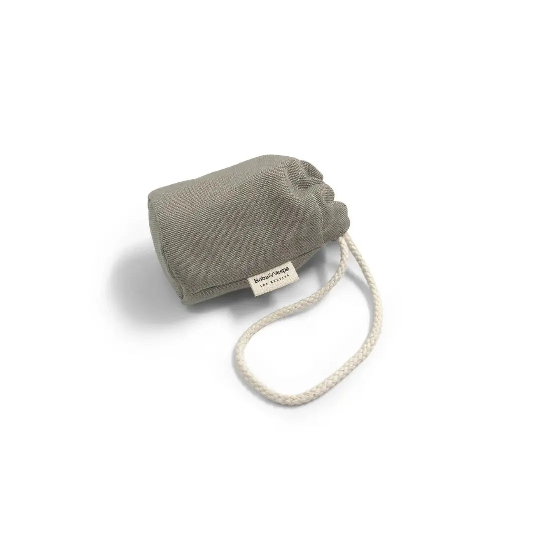 Boba & Vespa Cloth Dog Poop Bag Holder in Cotton Canvas The Kind Pet