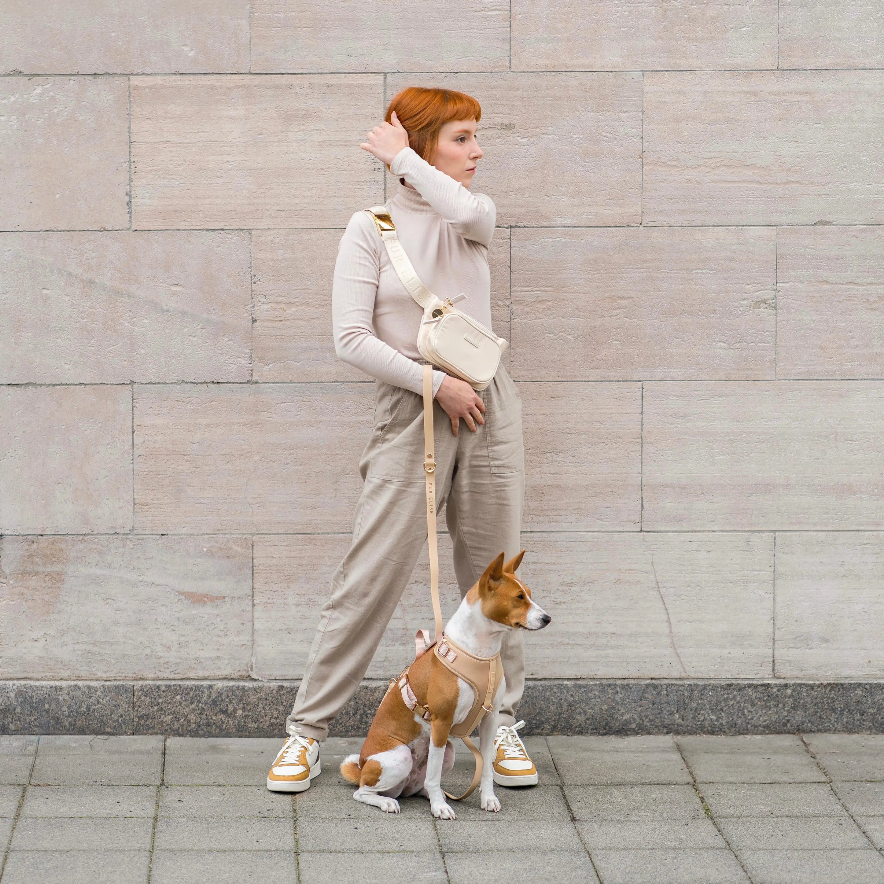 Elise Harness & Leash Set - Sand - K9 Outdoors