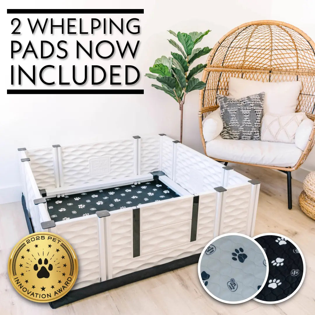 EZclassic Whelping Box w/Rails EZwhelp