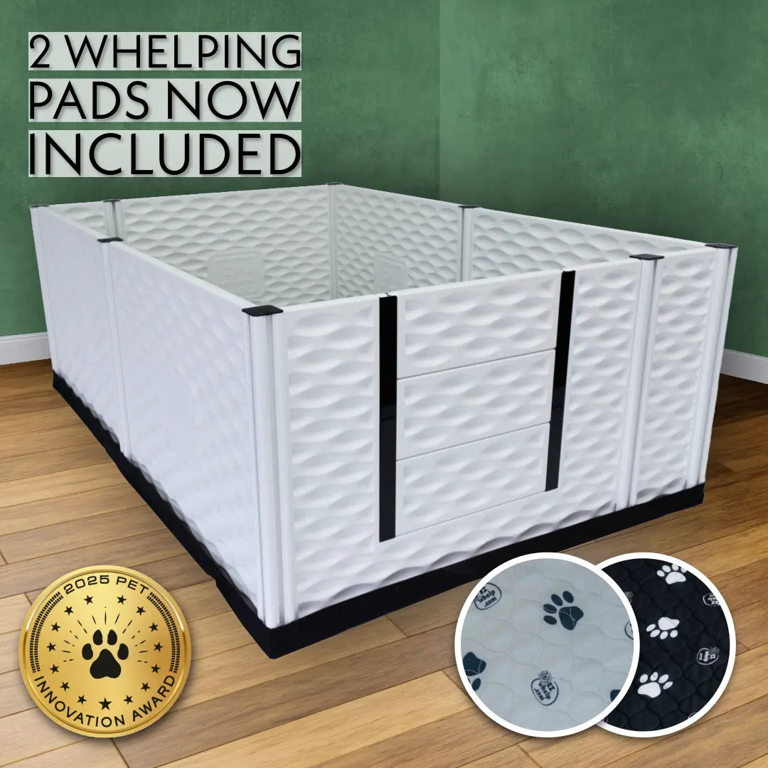 EZclassic TALL Whelping Box w/Rails EZwhelp