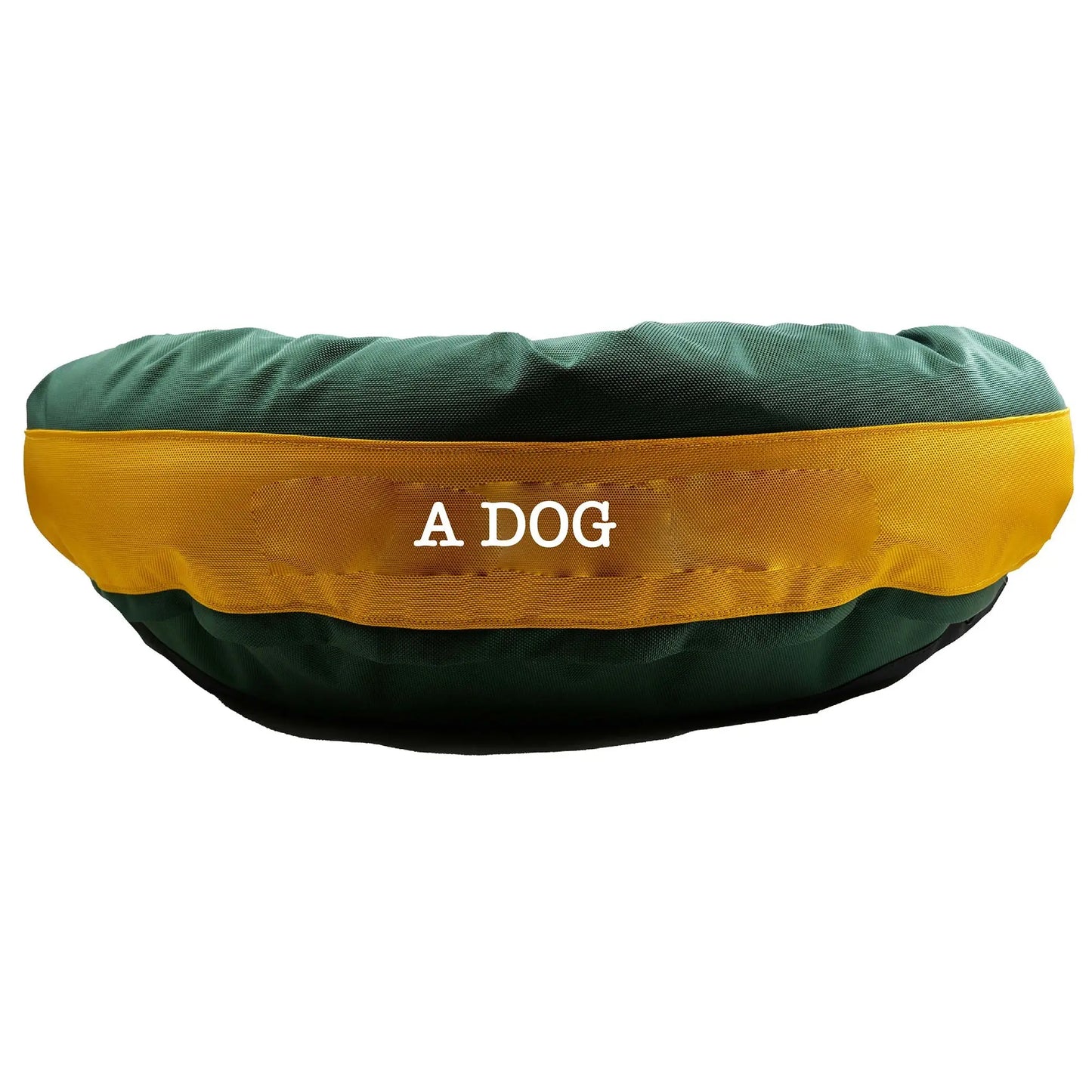 Dog Bed Round Bolster Armor Baseball American Dog
