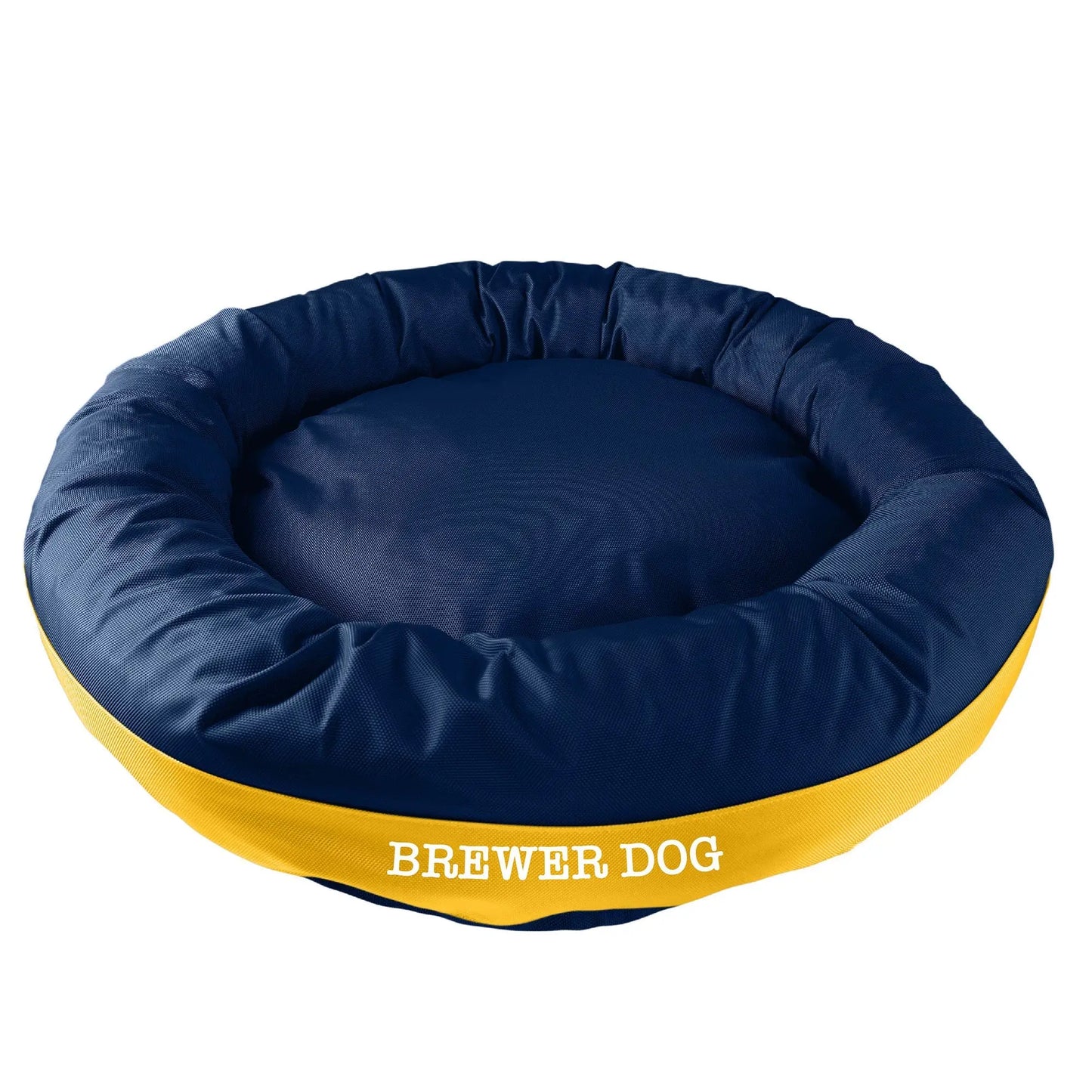 Dog Bed Round Bolster Armor Baseball American Dog