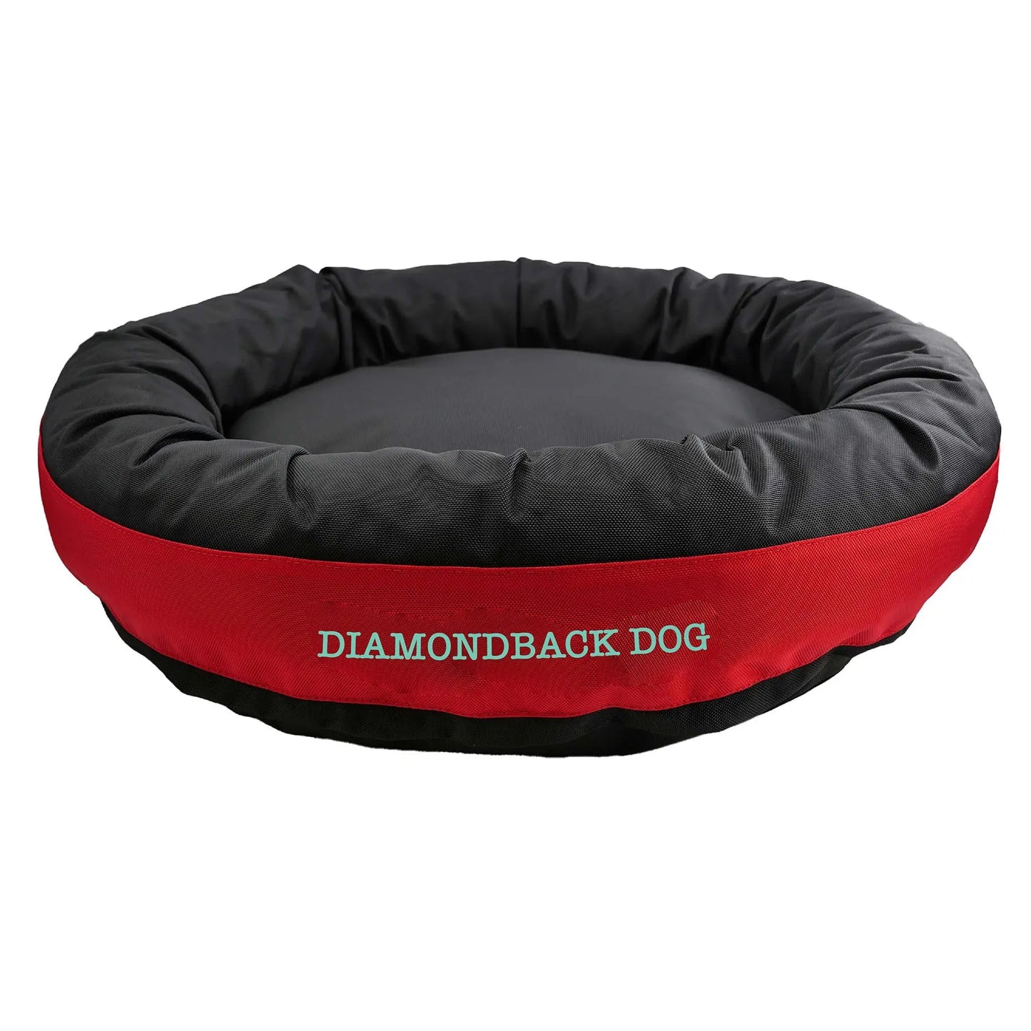 Dog Bed Round Bolster Armor Baseball American Dog