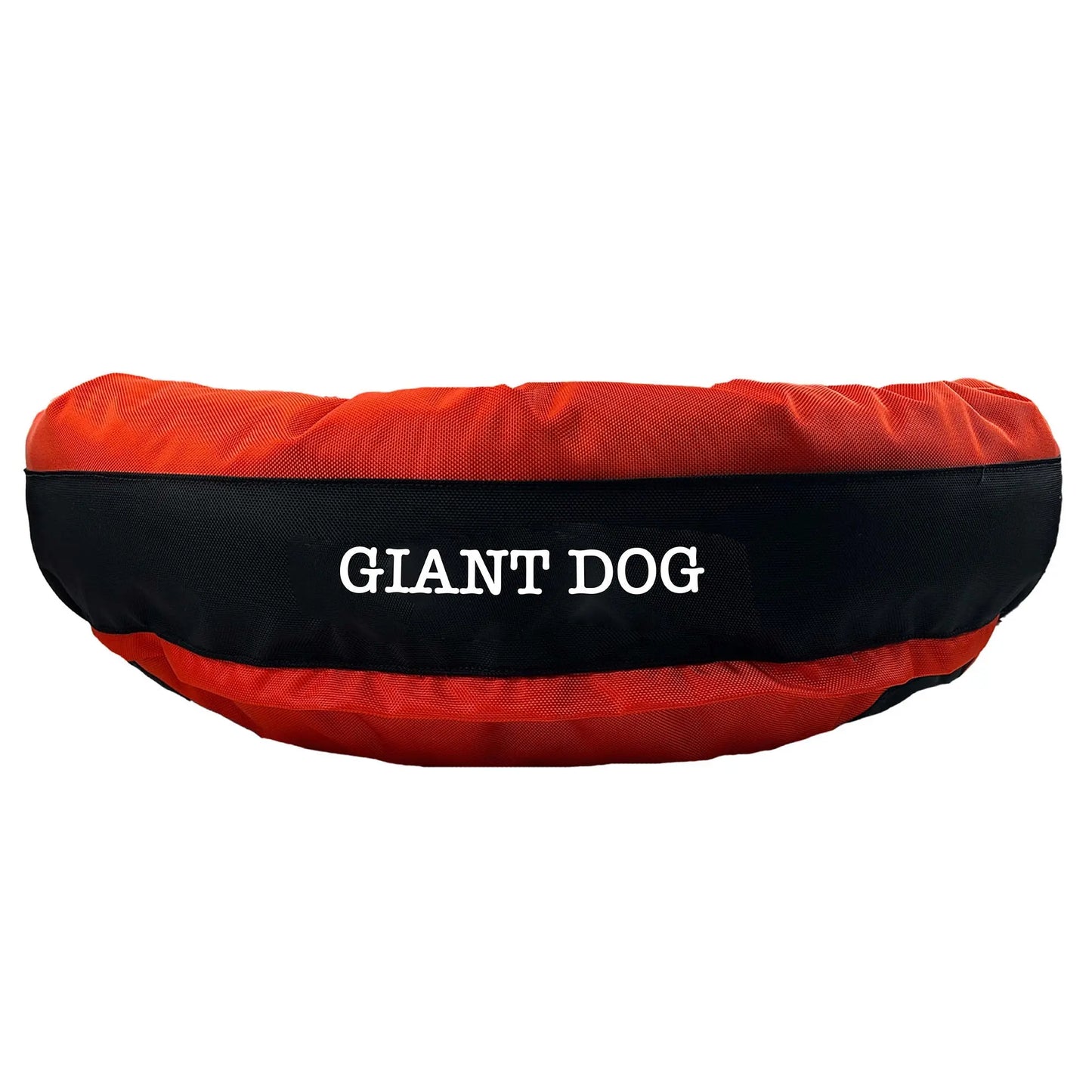 Dog Bed Round Bolster Armor Baseball American Dog
