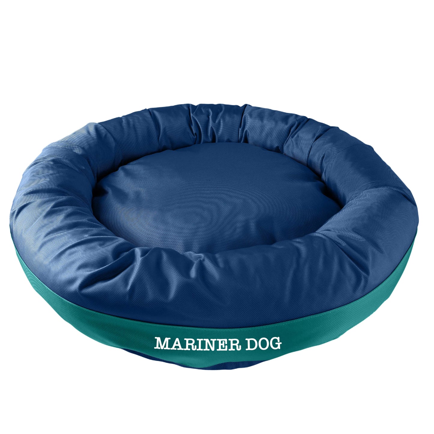 Dog Bed Round Bolster Armor Baseball American Dog