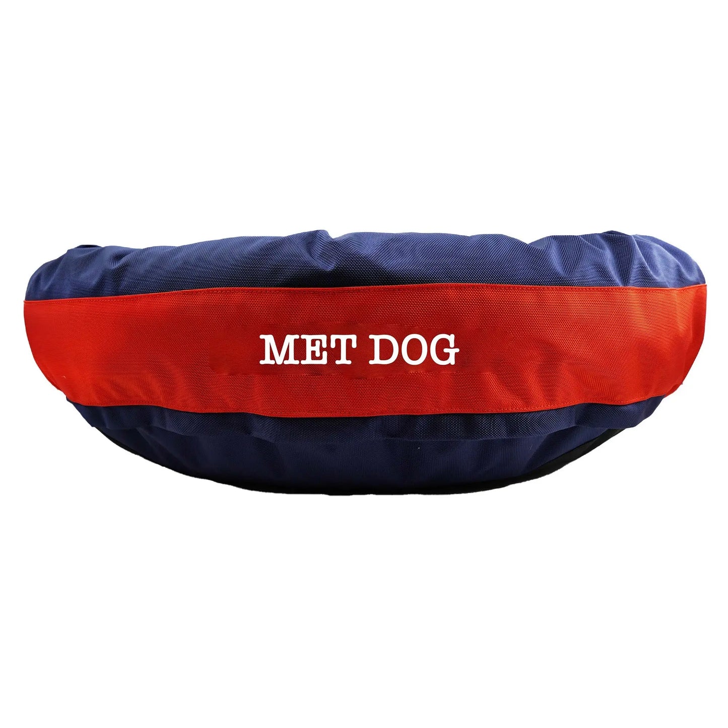 Dog Bed Round Bolster Armor Baseball American Dog