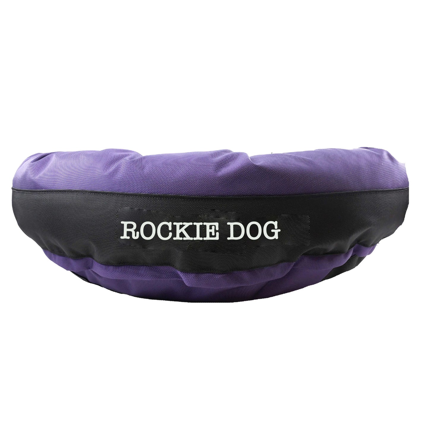 Dog Bed Round Bolster Armor Baseball American Dog