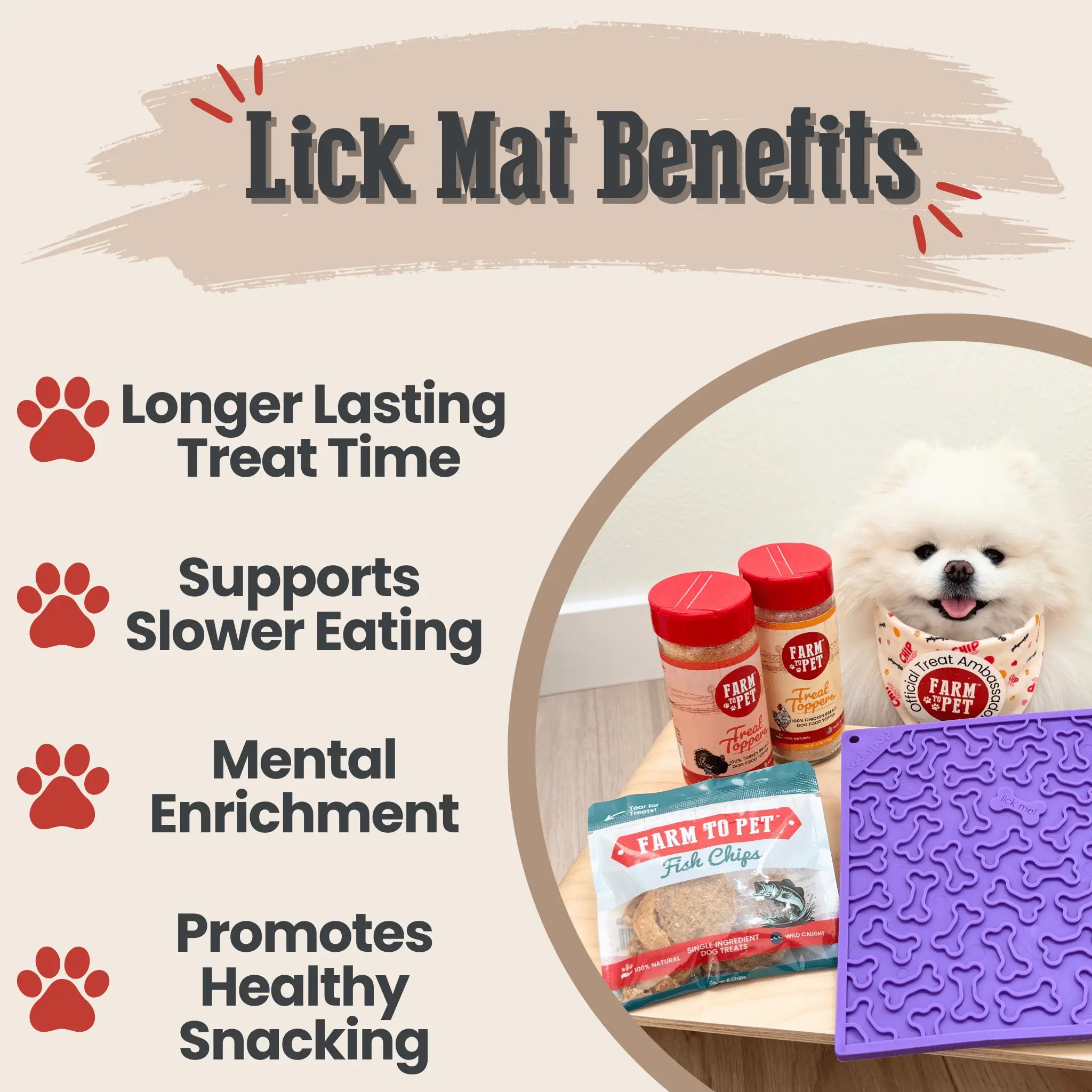 Dog Lick Mats Farm To Pet
