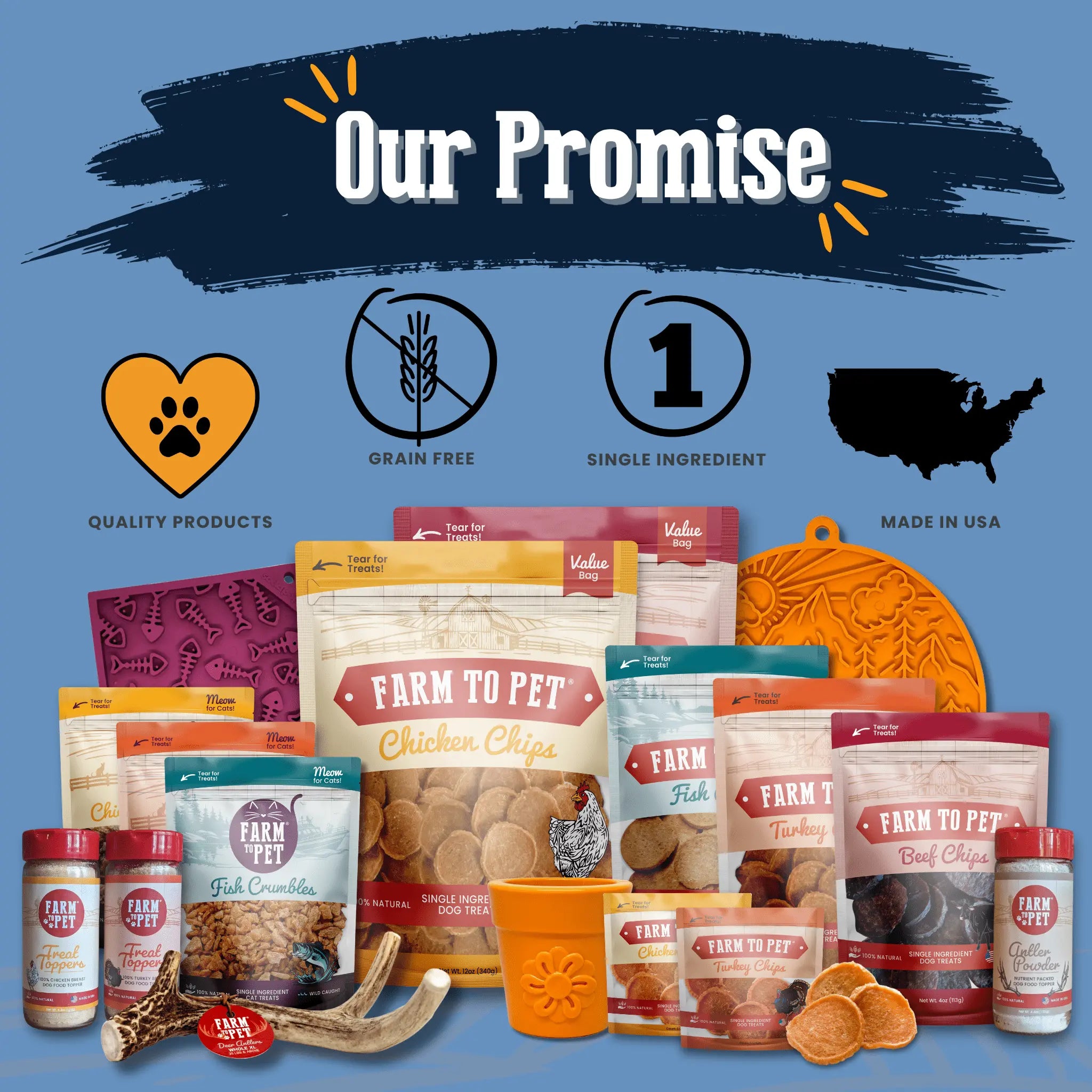Premios Para Perros Fiesta Pack | Dog Treat Variety Bundle Farm To Pet