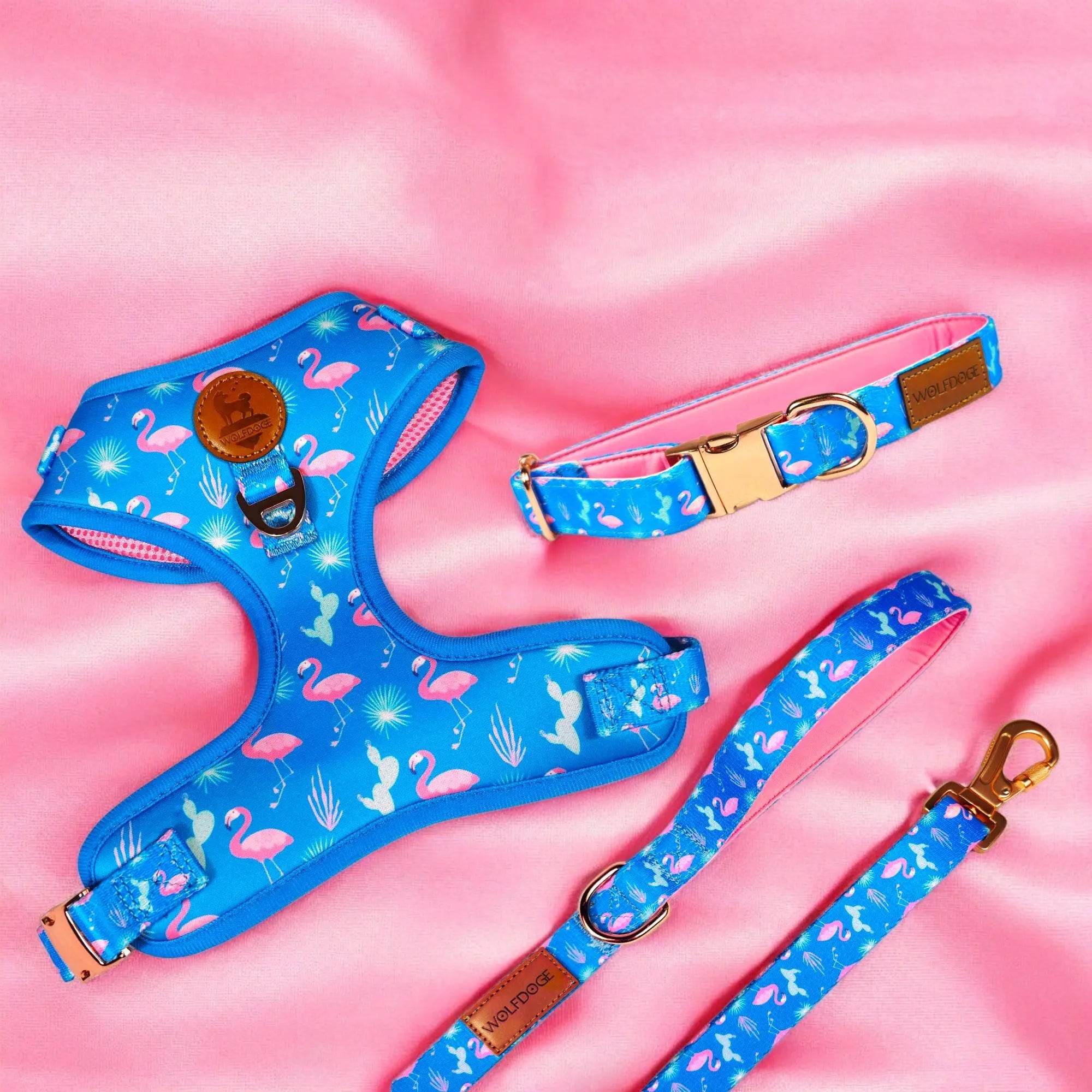 Flamingo Fiesta Leash WOLFDOGE