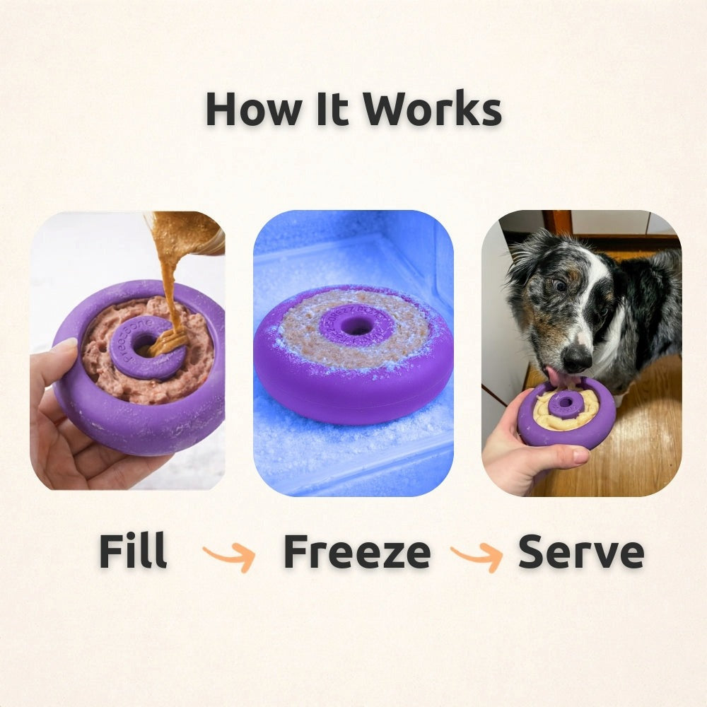 Freez Doughnut - Super Durable Treat Toy