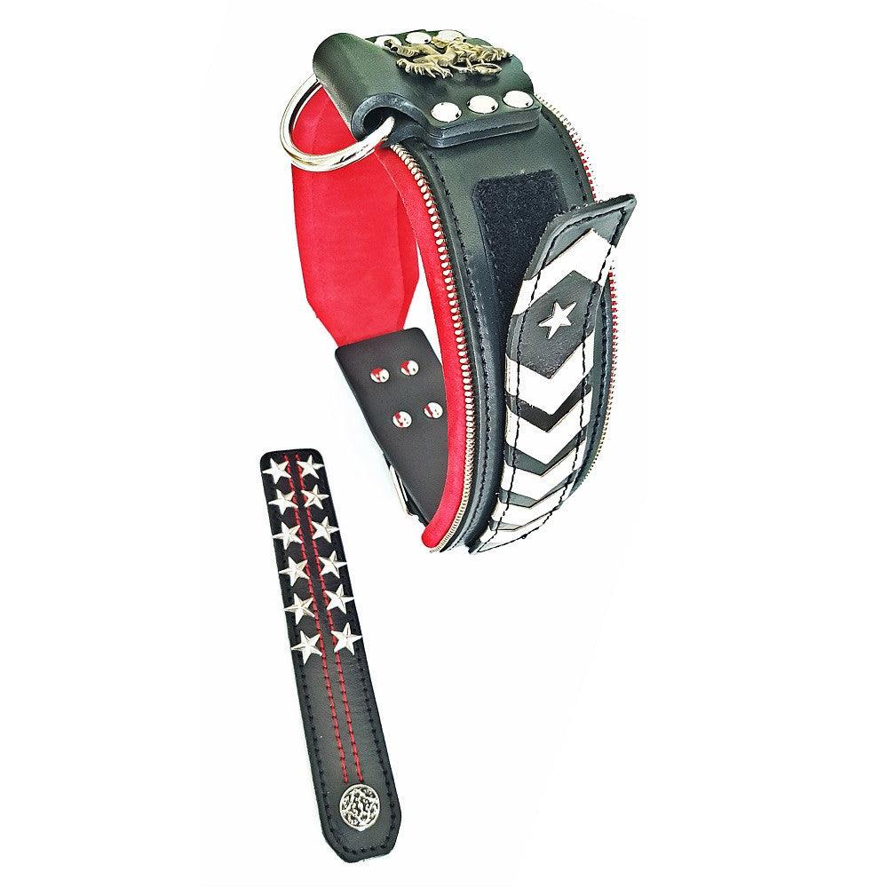 Bestia General Leather Dog Collar – Large Breeds