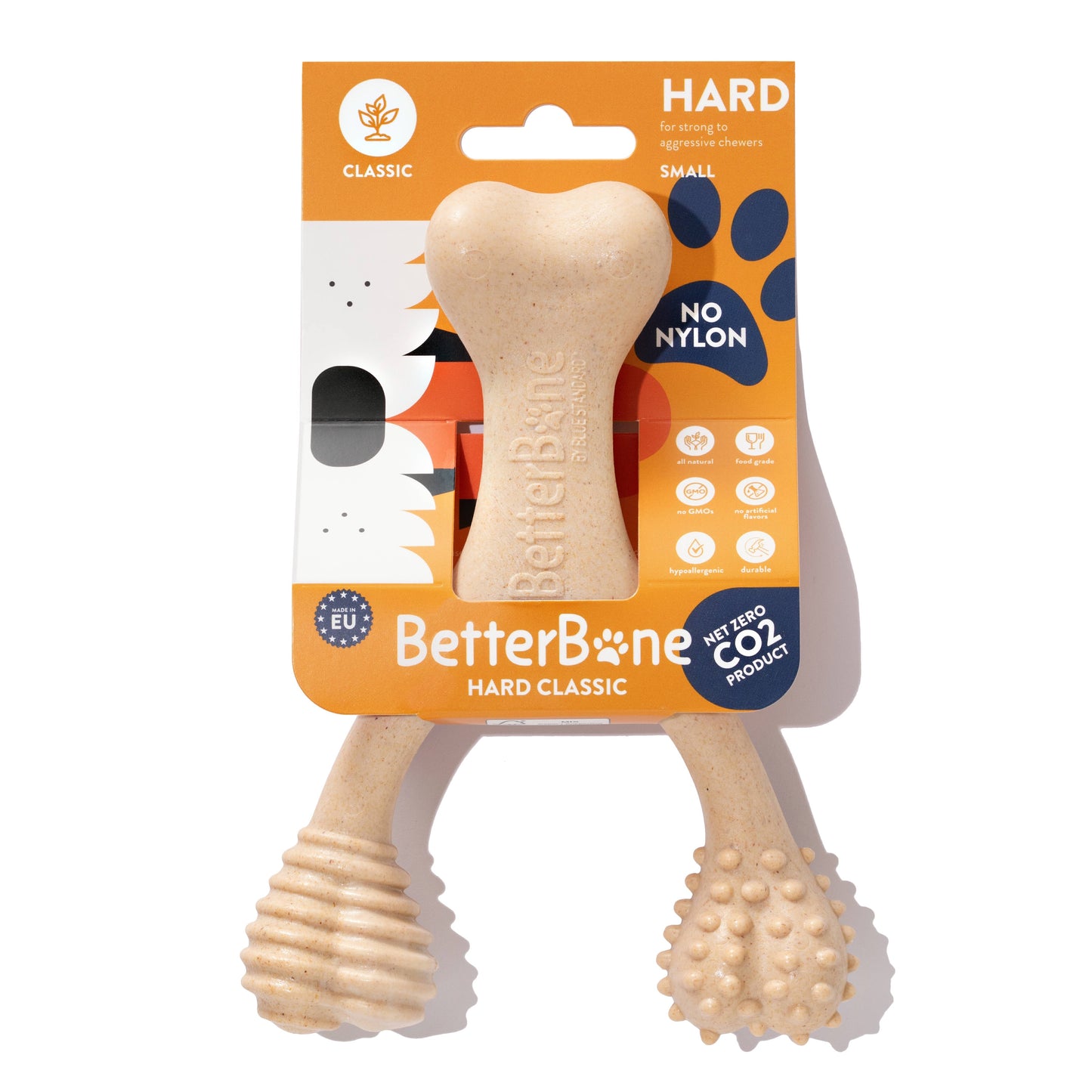 BetterBone HARD CHEW TOY: Natural Ingredients, eco-friendly, and ultra-durable chew for the toughest chewers! BetterBone All Natural Eco-Friendly Dog Chews & Bones