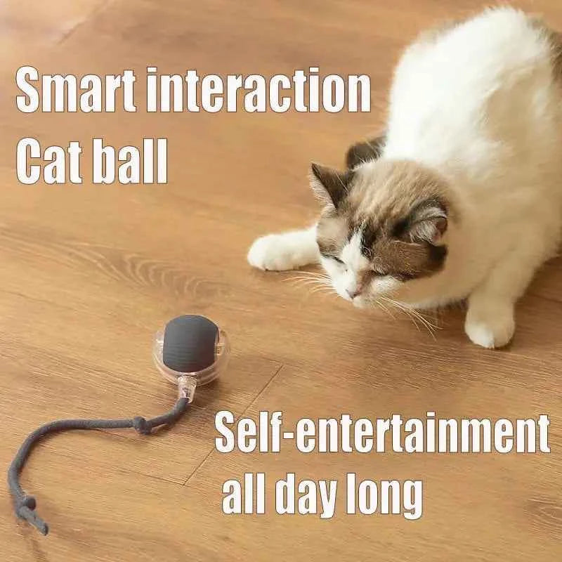 Automatic Rolling Cat Toy - Smart Interactive Pet Toy