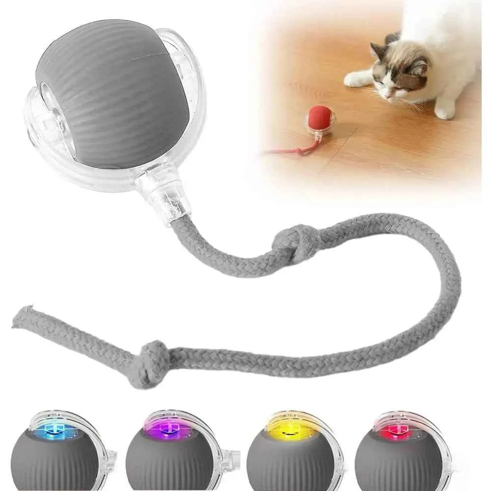 Automatic Rolling Cat Toy - Smart Interactive Pet Toy