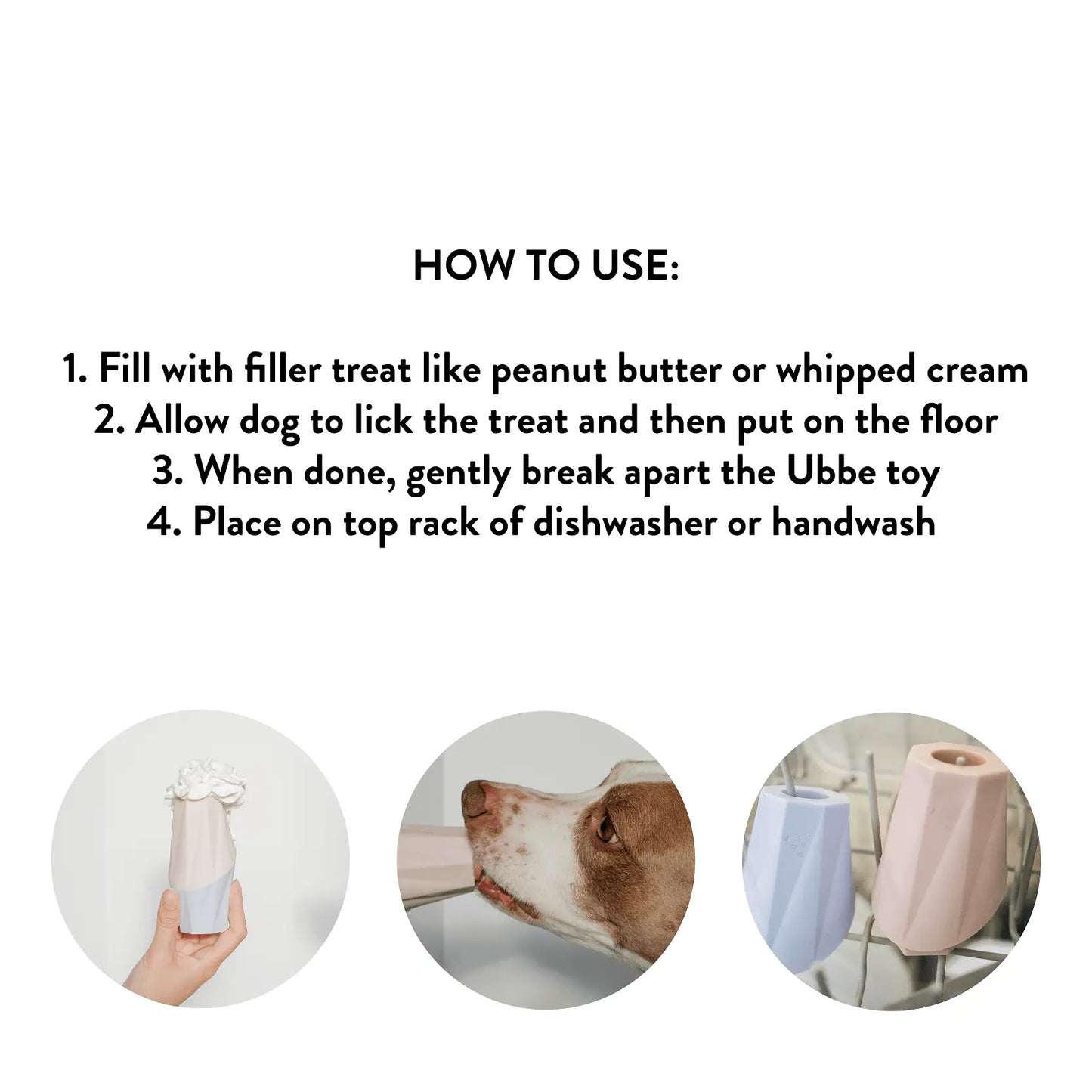 The Ubbe Modern Dog Licking Toy Up Dog Shop