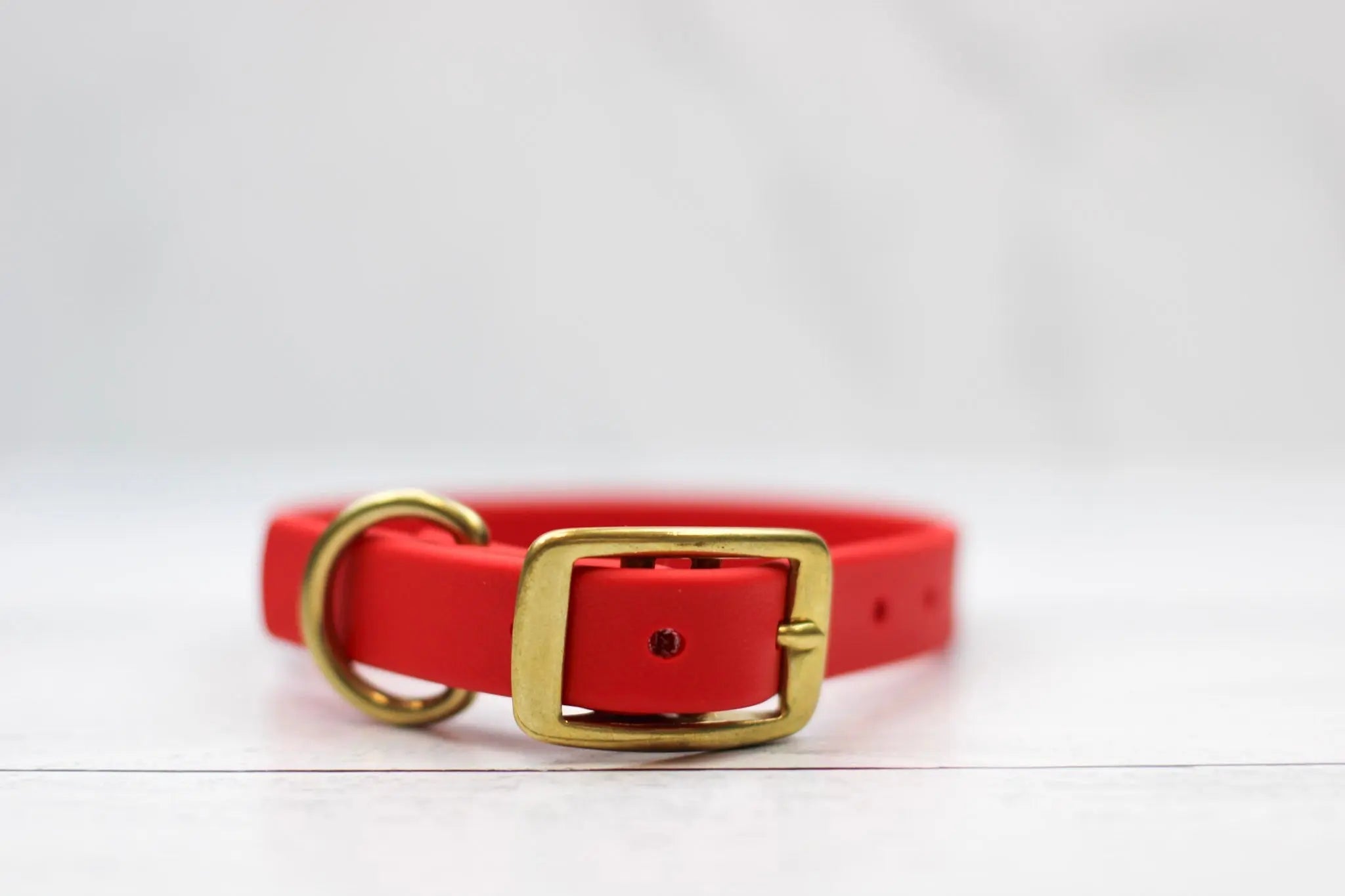 Cranberry Crush Biothane Collar Le Gray Haus