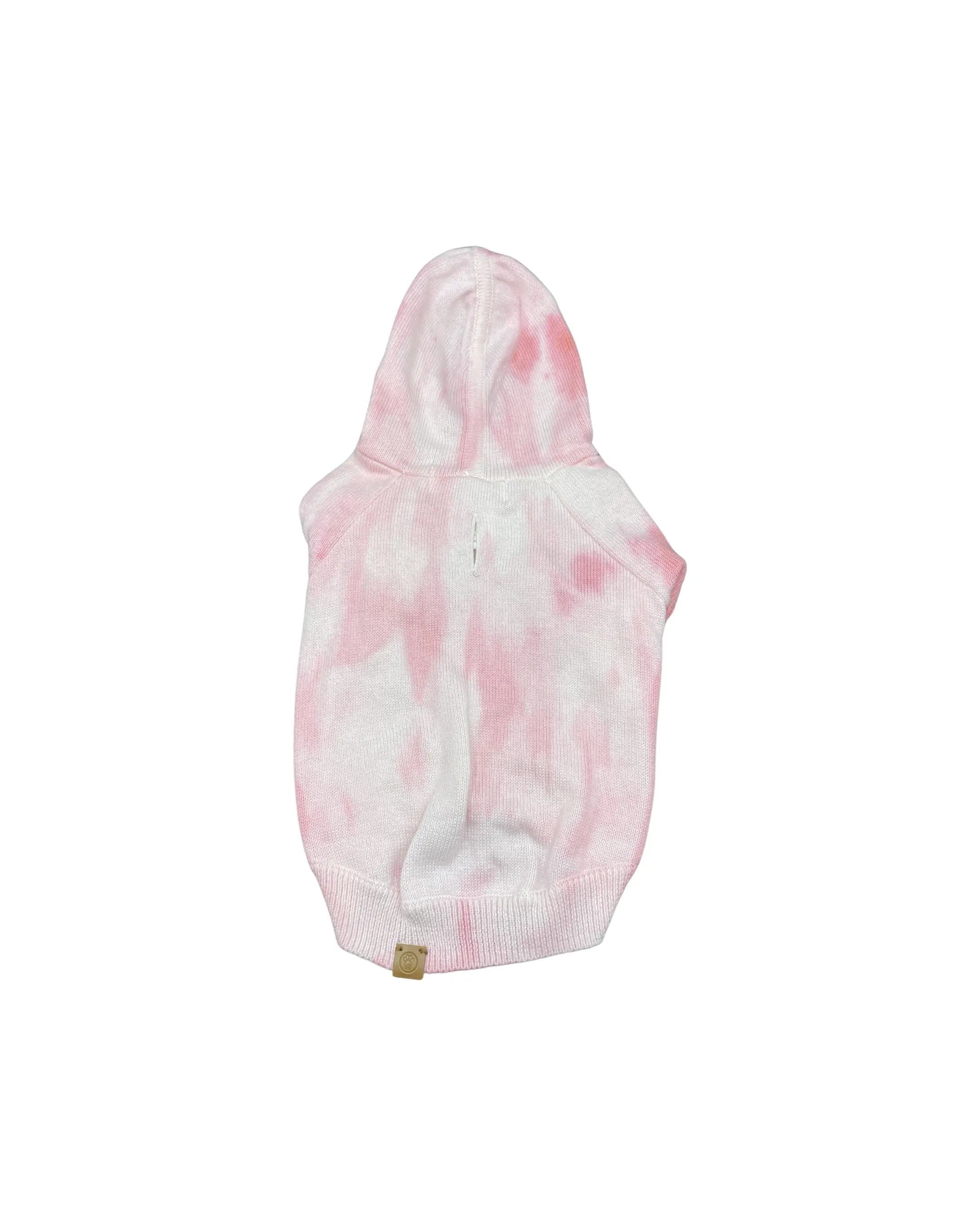 'Dahl' Rose Tie-Dye Hoodie BESPOKE PAWS
