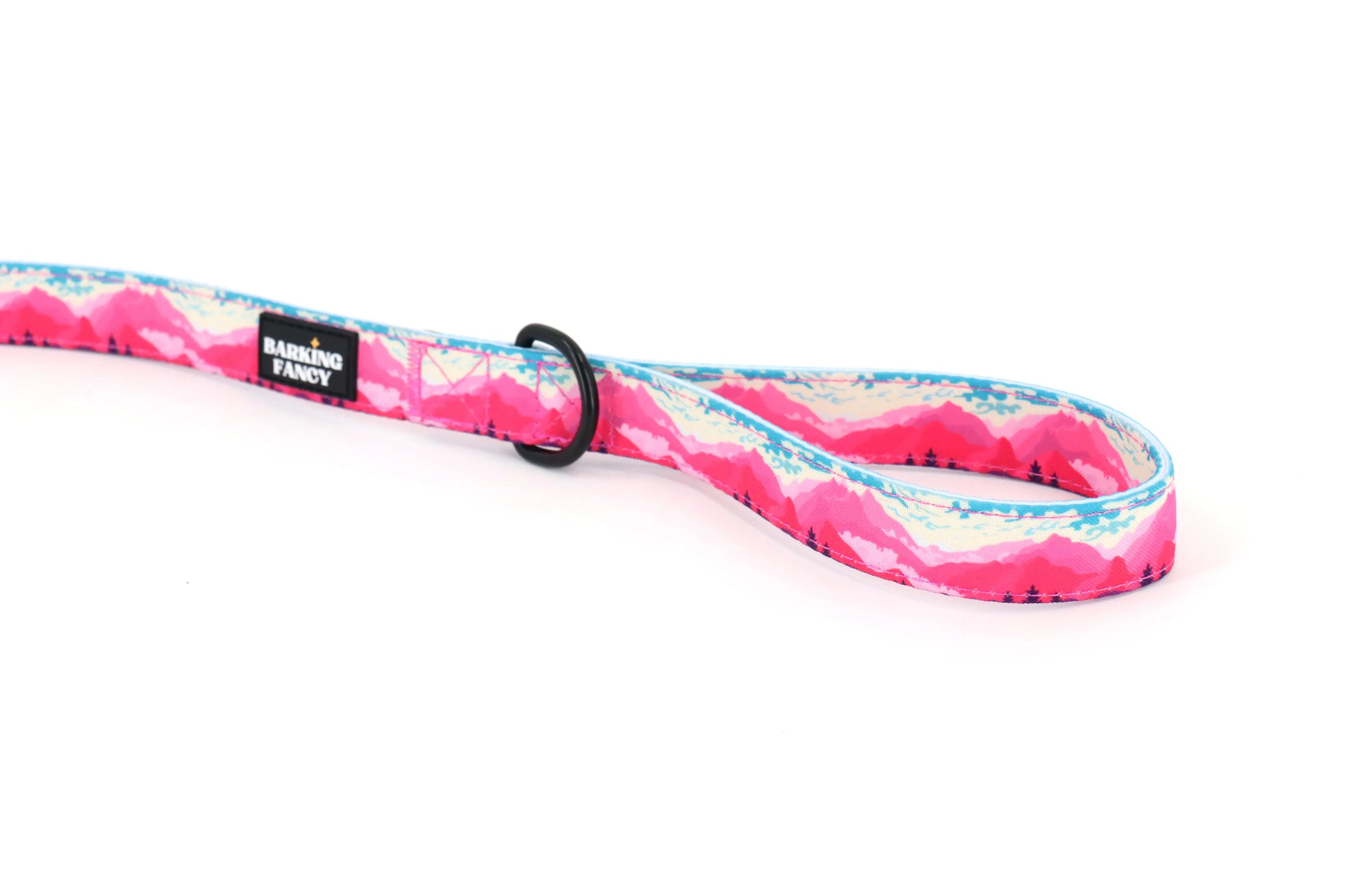 Mountainscape Dog Leash - Pink Barking Fancy